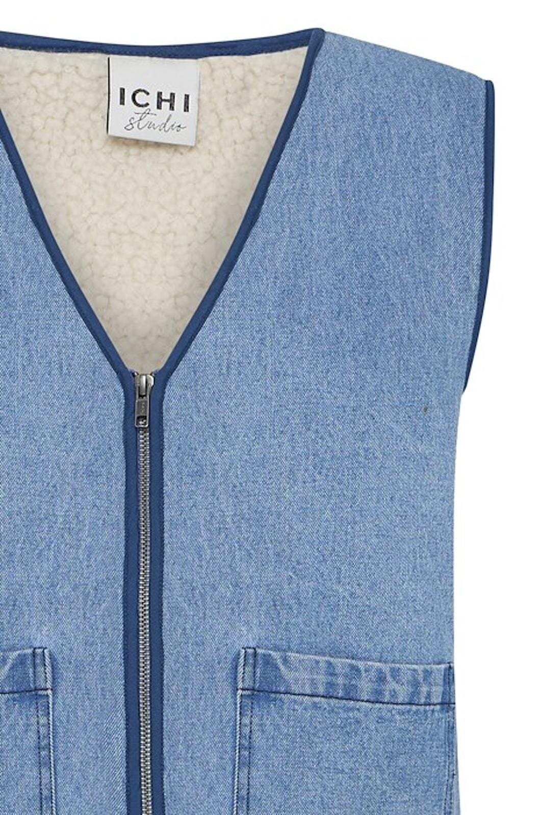 Ichi - Ihhiramo Wa - 200393 Authentic Mid Blue, Denim - Image 5