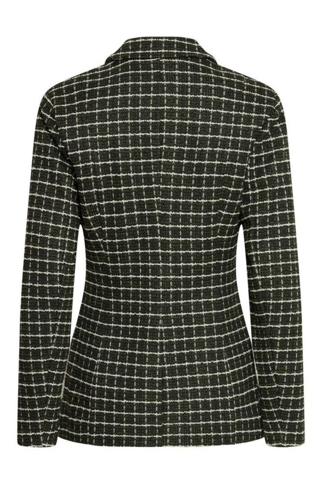 Ichi - Ihkate Cloule Bl 20124271 - 900000705 - Rifle Green Check - Image 2