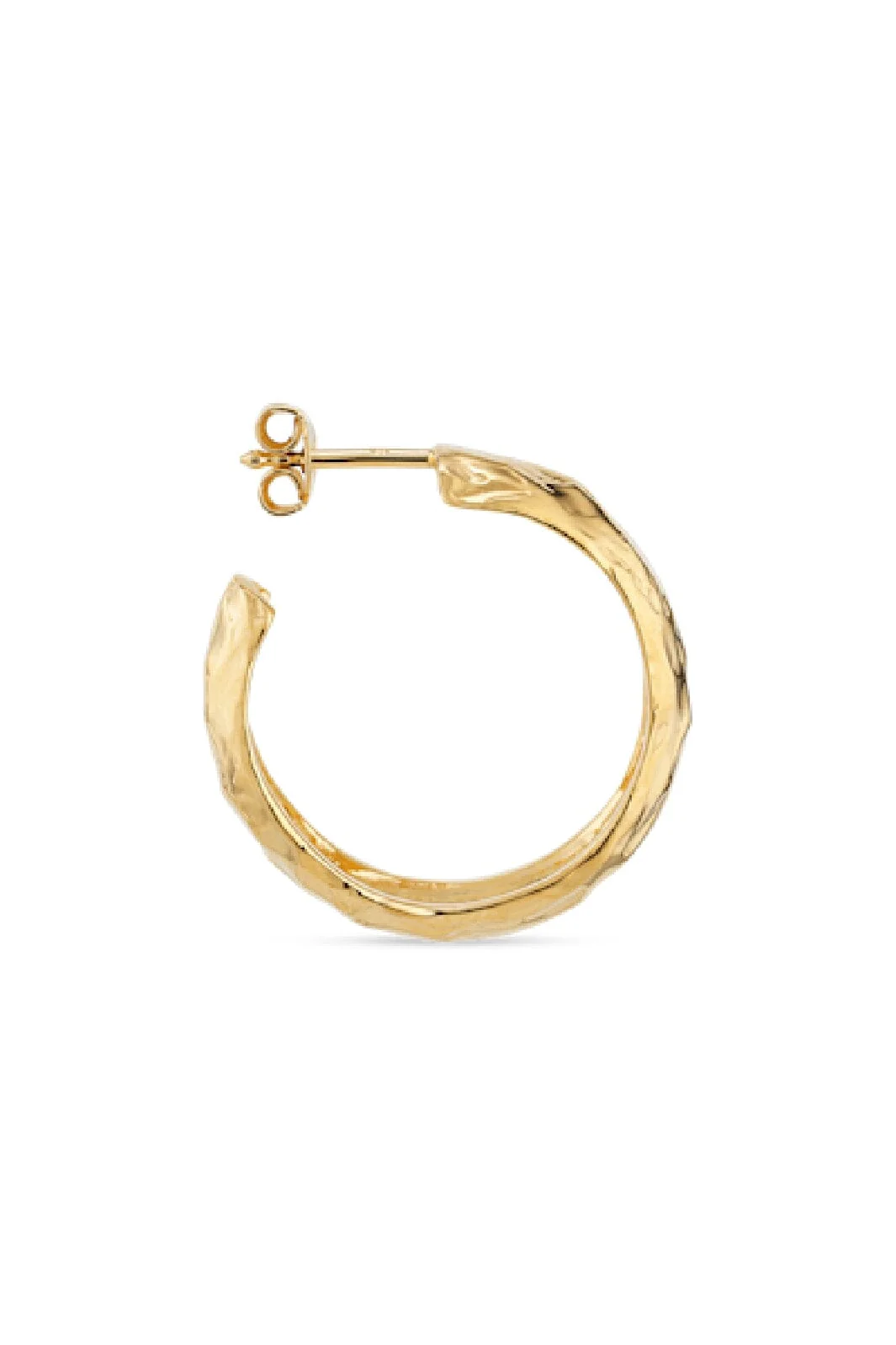 Jane Kønig - Big Bruised Heart Hoop BBHH-SS23 - G - Forgyldt Forsølvet - Image 2