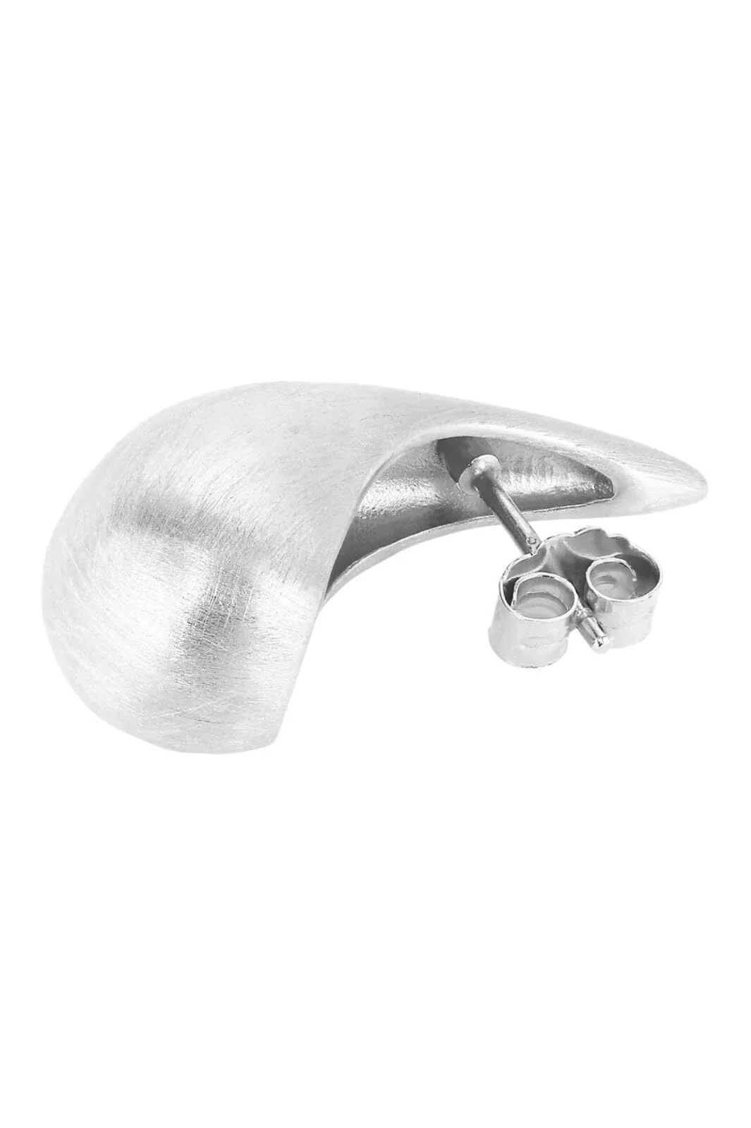 Jane Kønig - Mega Orbis Drop Stud MODS-SS25-S - Forsølvet - Image 3