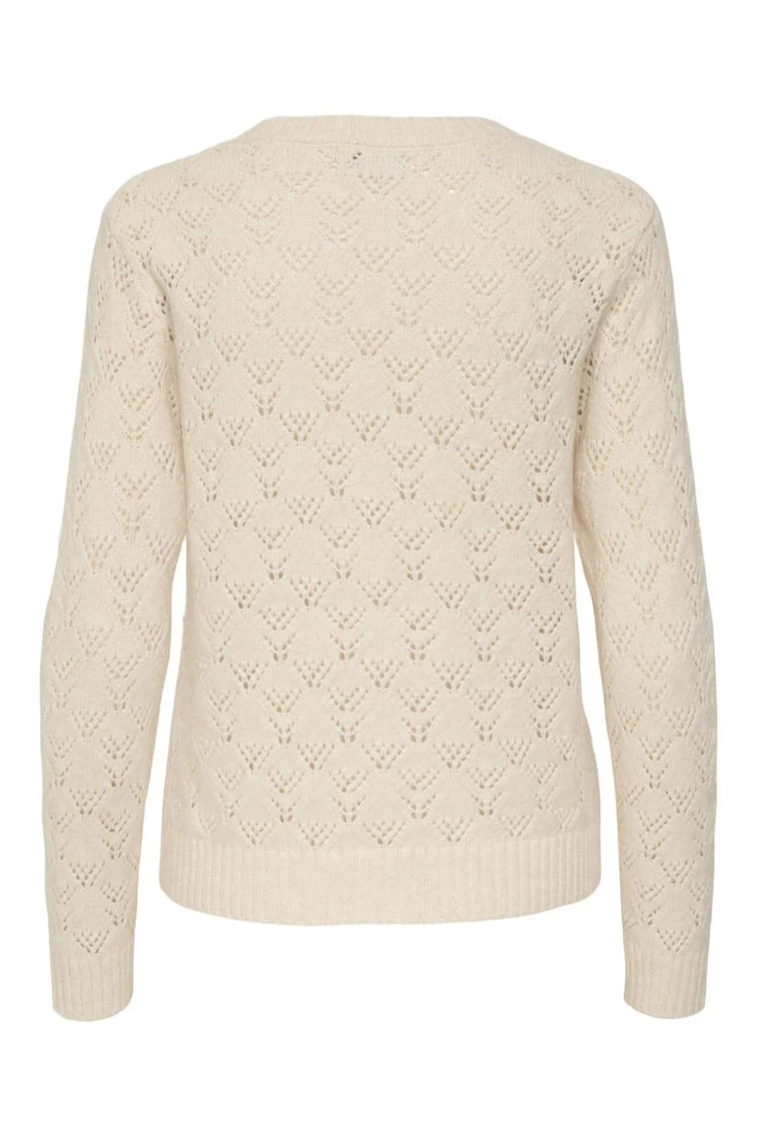 JDY - Jdyamanda Life L/S O-Neck Pullover Knt - 4838864 Whitecap Gray - Image 2
