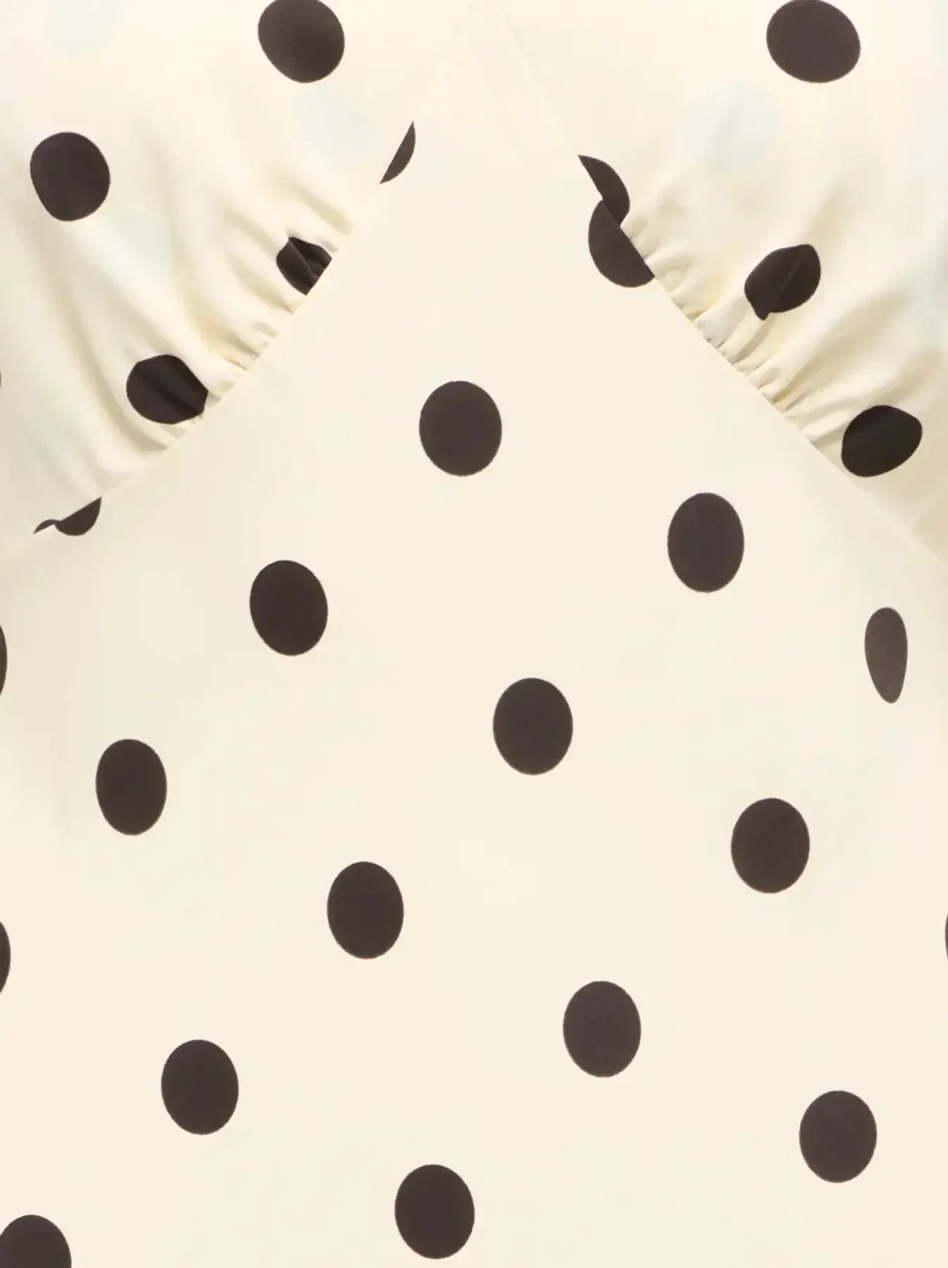 JDY - Jdyaya S/S Midi Dress Dia - 5056548 Whitecap Gray Chocolate Torte Dot - Image 3