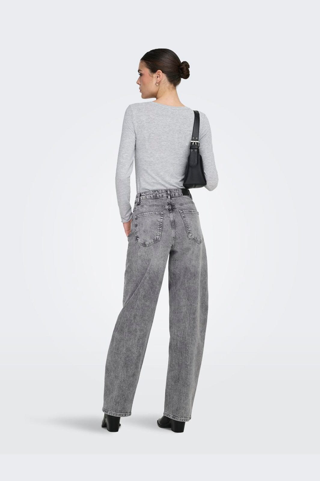 JDY - Jdybailey Barrel Jeans Mg - 5074359 Medium Grey Denim - Image 4