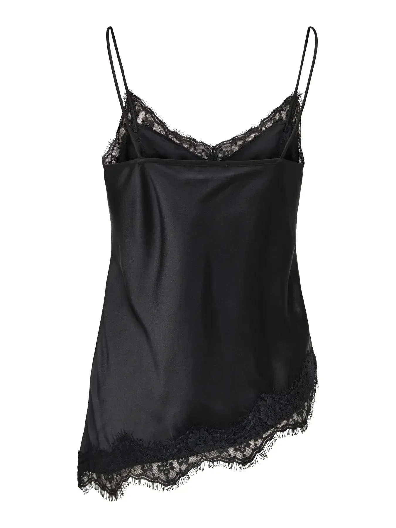 JDY - Jdyfifi S/L Asym Lace Singlet - 5069508 Black - Image 7