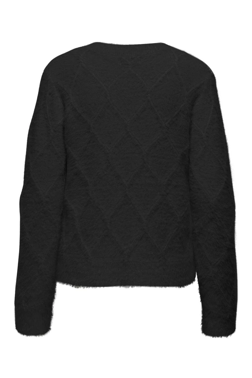 JDY - Jdyjayla L/S O-Neck Cardigan Knt - 4931939 Black - Image 2