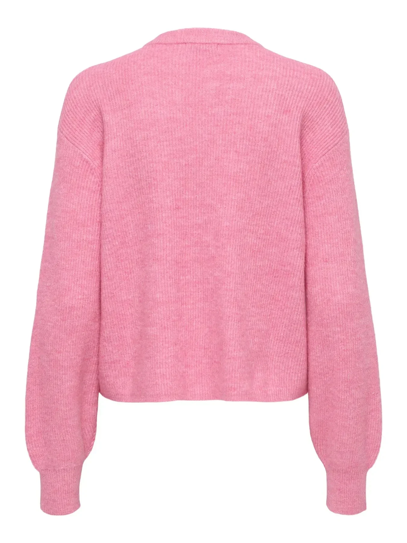 JDY - Jdylumi Life L/S Button Cardiga Knt - 5011120 Aurora Pink Melange - Image 2