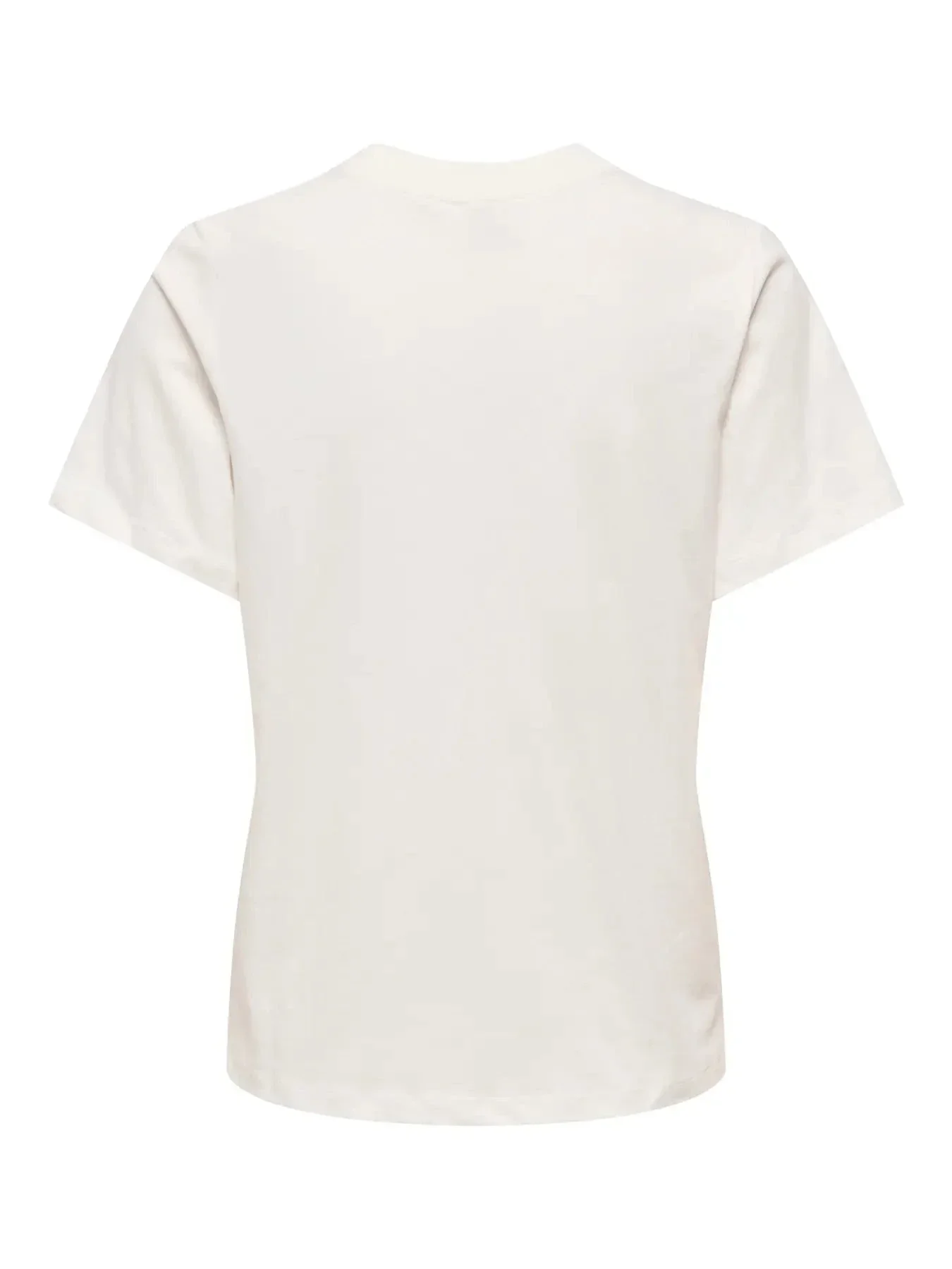 JDY - Jdypisa S/S Print Top - 4998331 Cloud Dancer Cherry - Image 2