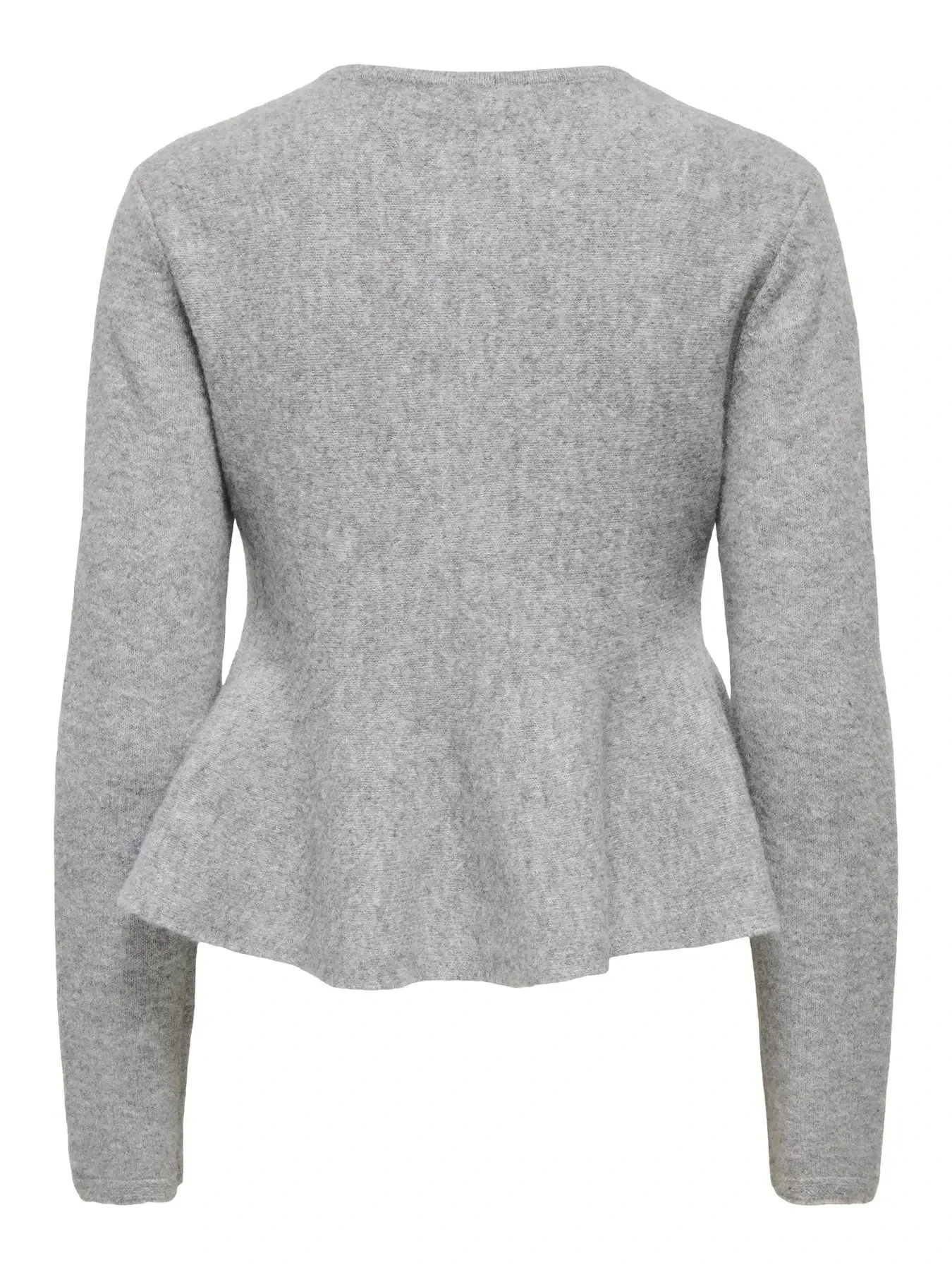 JDY - Jdyrosemary Life L/S On Cardigan Knt - 5053606 Light Grey Melange - Image 7