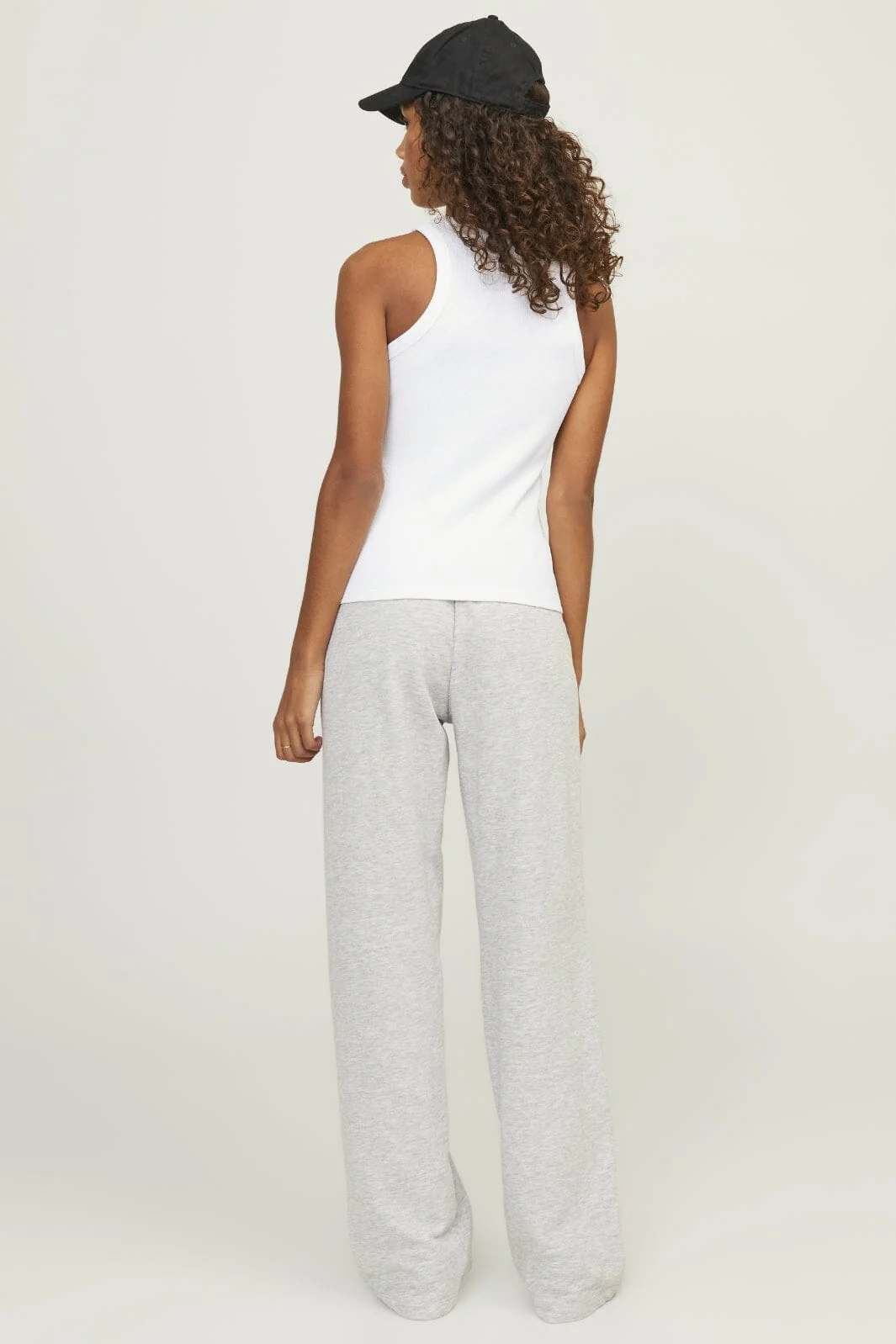 Jjxx - Jxforest Str Sl Rib Top - 4095210 Bright White - Image 5