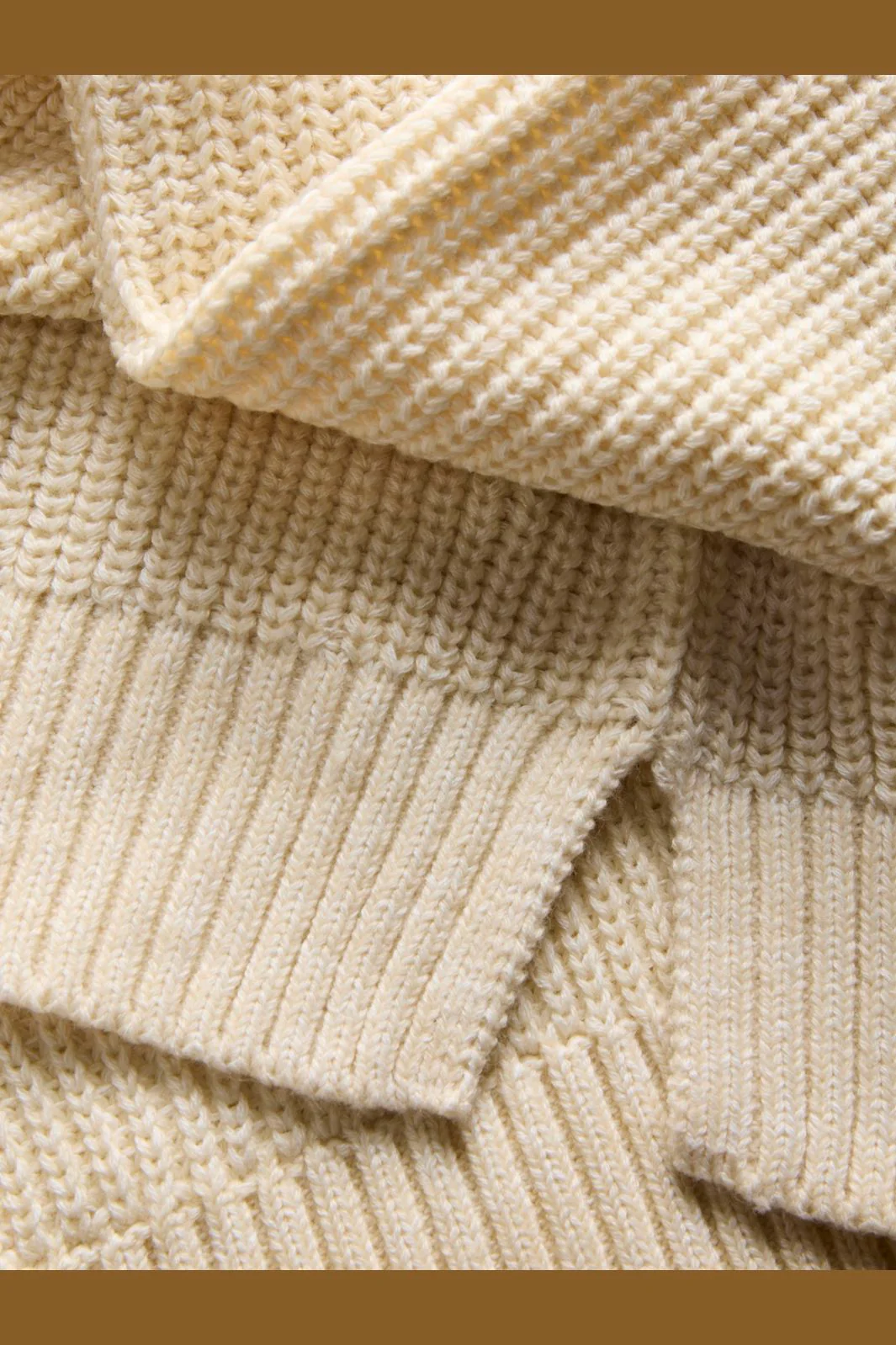 Jjxx - Jxglobal Crew Neck Knit - 4897332 Moonbeam - Image 7