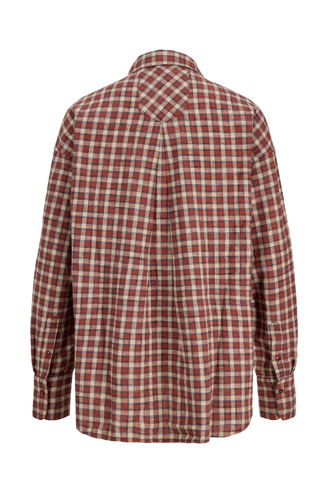 Jjxx - Jxjamie Flannel Detail Shirt - 5031556 Picante Checks - Image 2