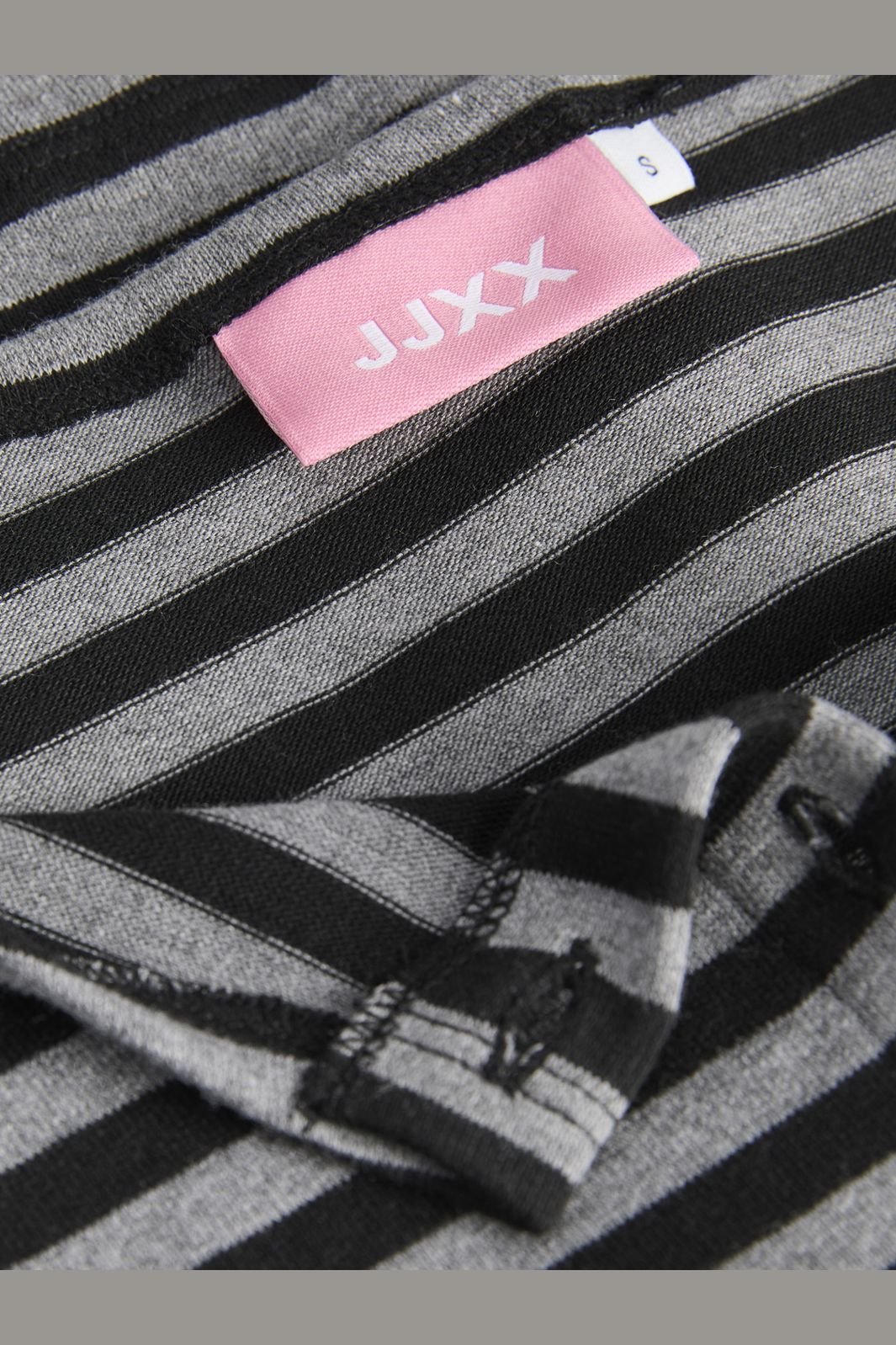 Jjxx - Jxpaula Stripe Ls Cardigan Ln - 5129742 Black Grey - Image 4