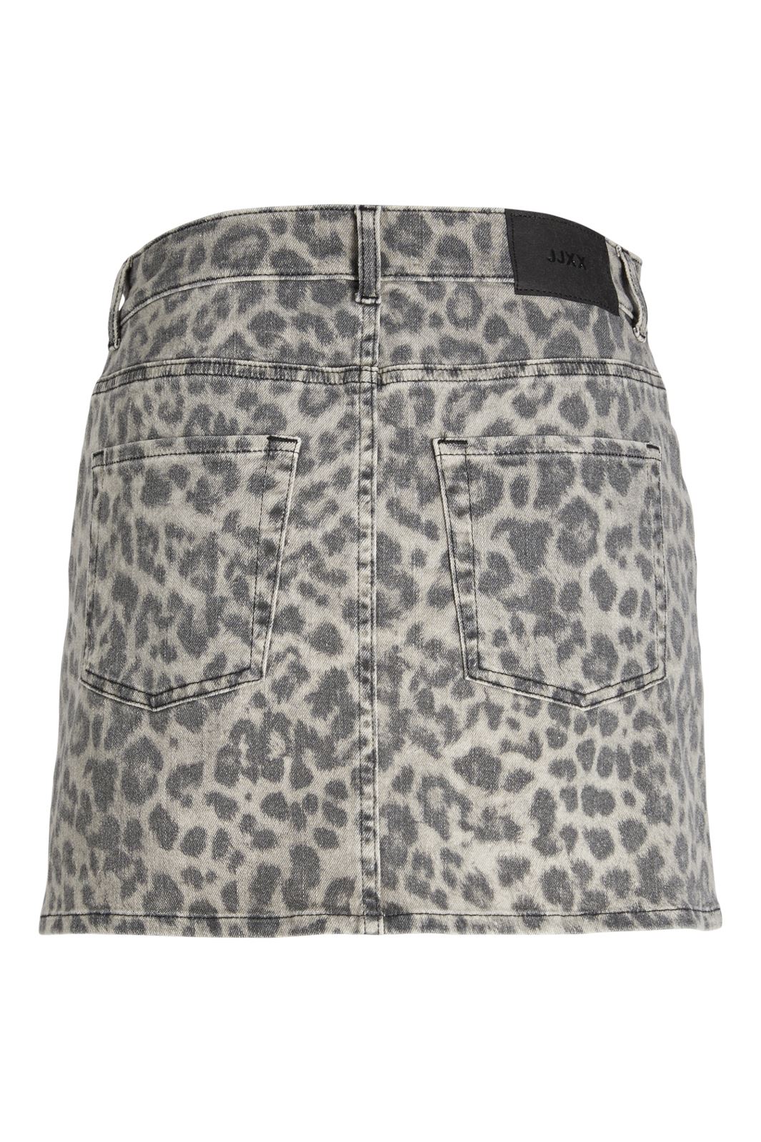 Jjxx - Jxsarah Laura Leo Skirt - 4766492 Thunderstorm Leopard - Image 2
