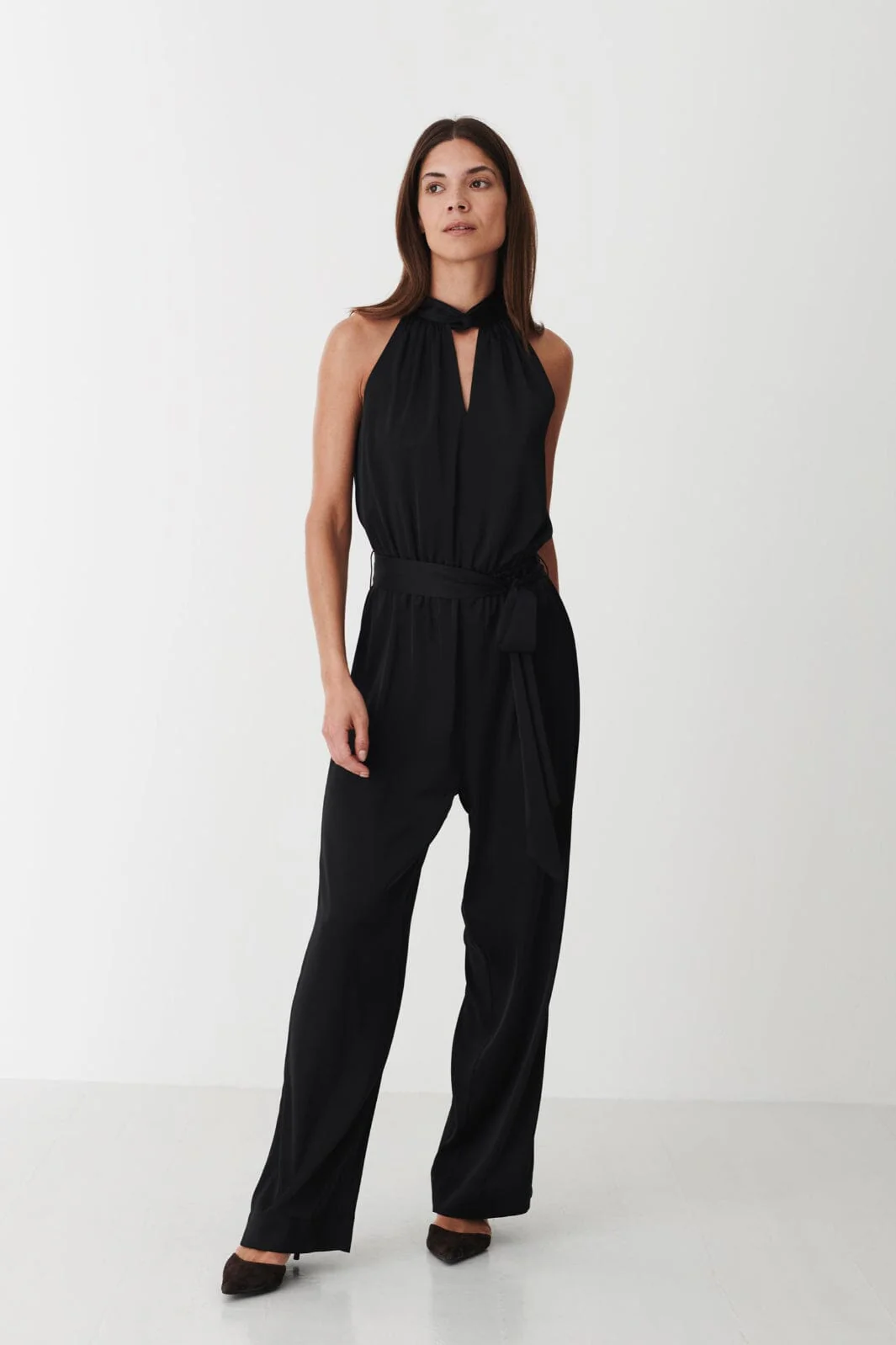 Karmamia - Delia Jumpsuit 2242 - Semi Rich Black - Image 3