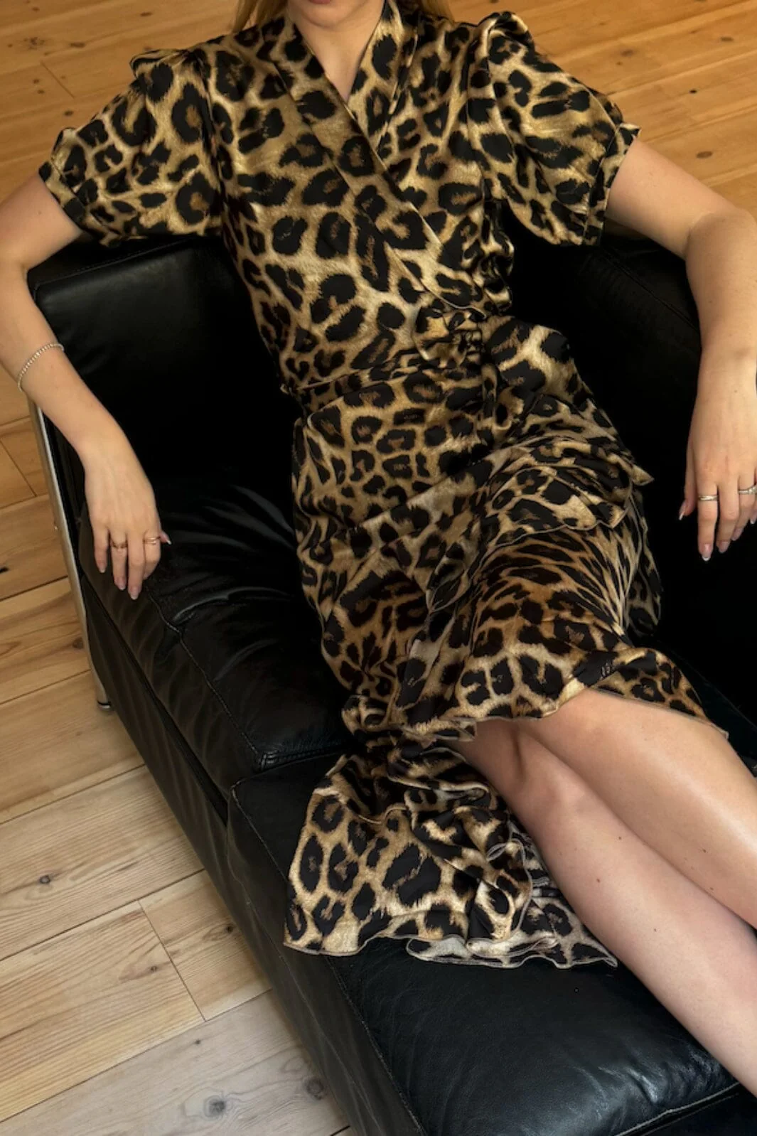 Karmamia - Iris Dress 1921 - Hammered Leopard - Image 3