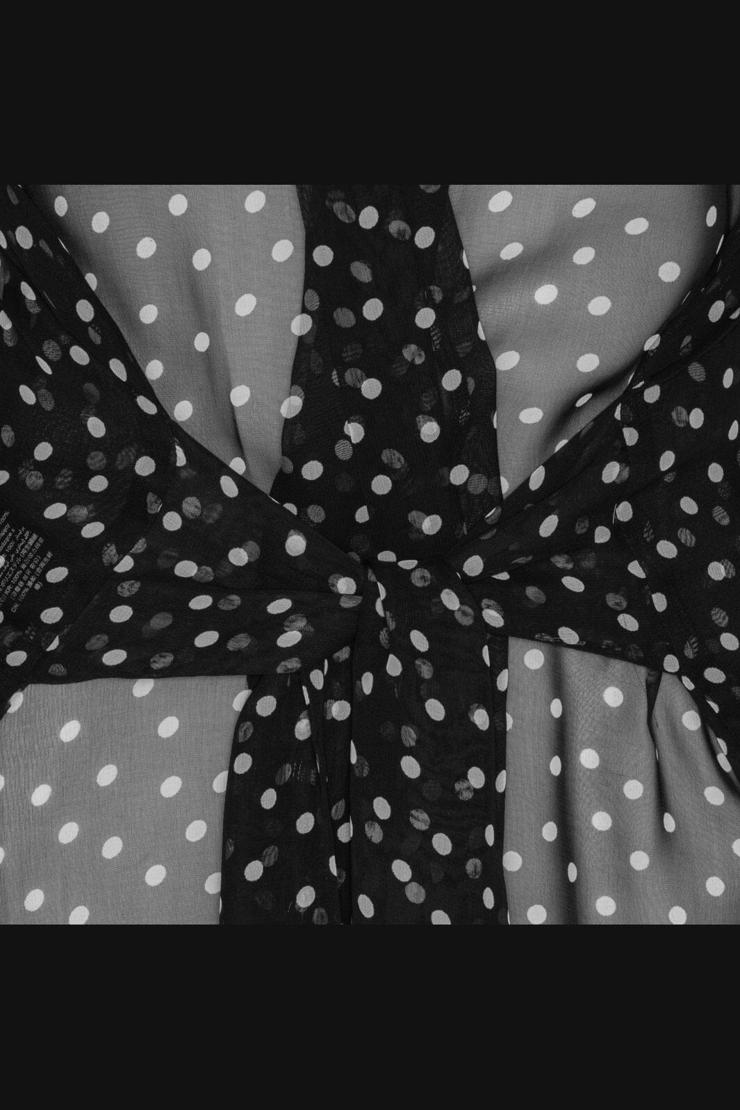 Karmamia - Lola Wrap Blouse 2311 - Dot (Limited) - Image 3