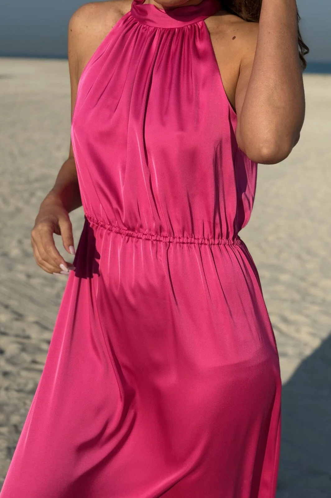 Karmamia - Lulu Dress - Fuchsia Pink - Image 3