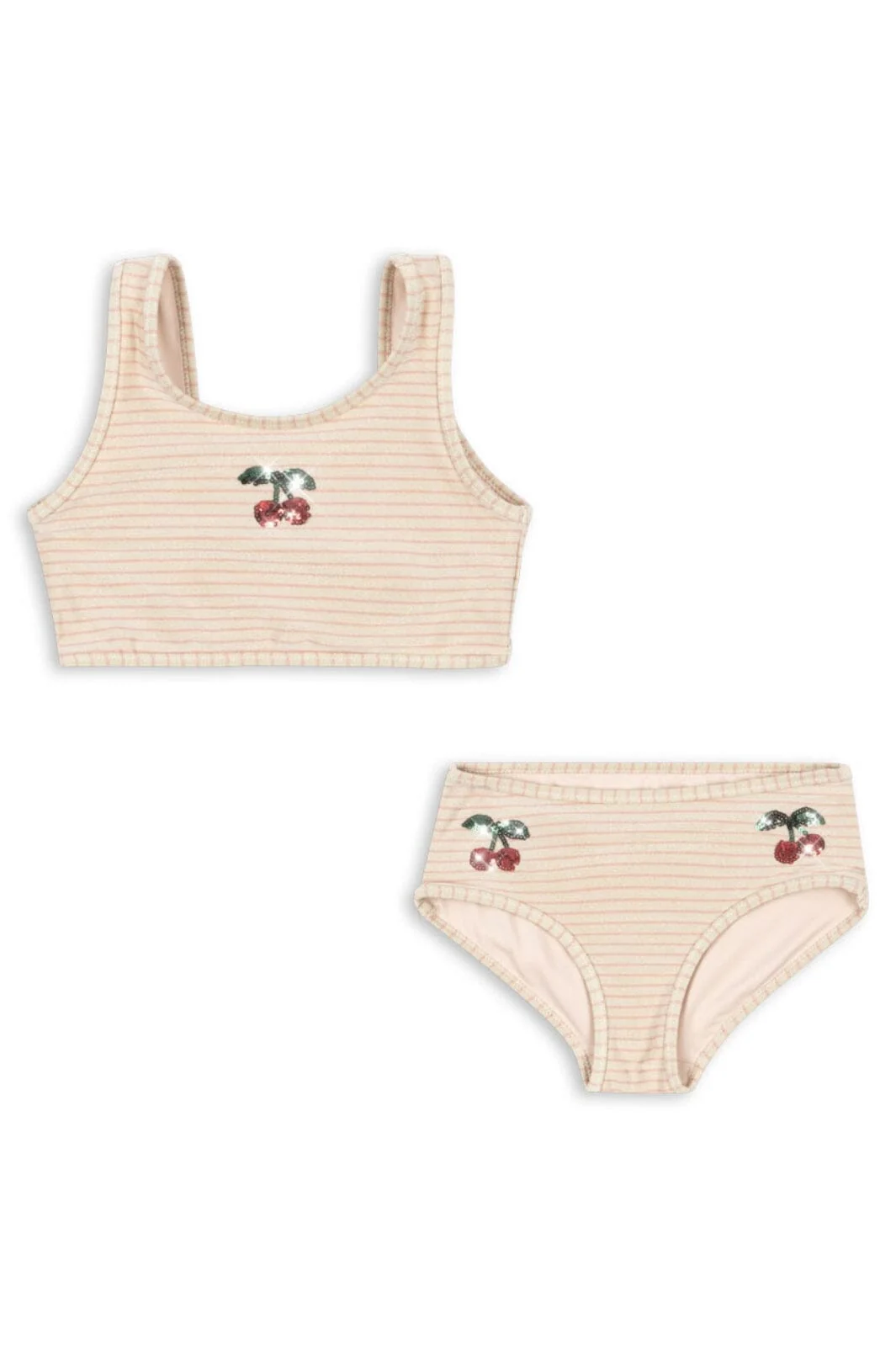 Konges Sløjd - Jade Swim Bikini Ks104857 - Rose Stripe - Image 2
