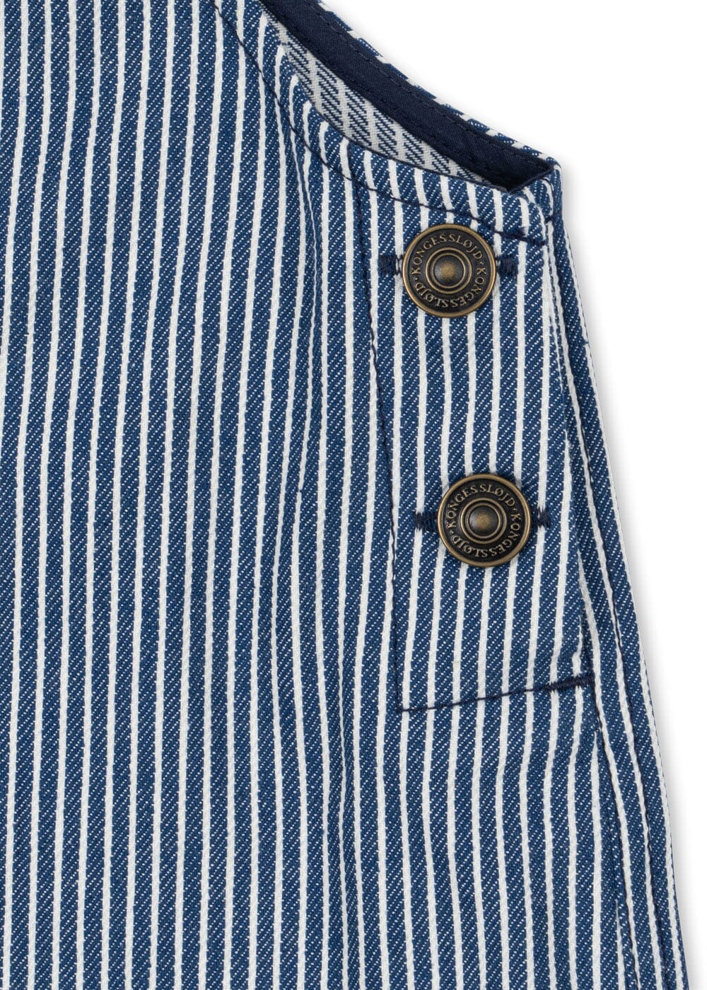 Konges Sløjd - Luc Overalls Gots Ks104956 - Blue Stripe - Image 4