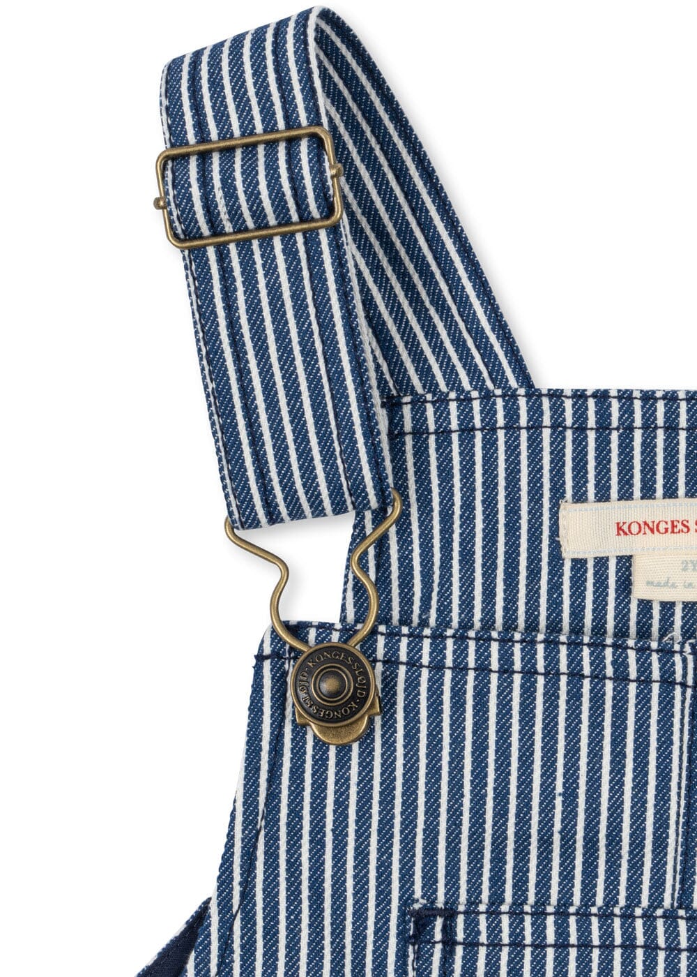 Konges Sløjd - Luc Overalls Gots Ks104956 - Blue Stripe - Image 5