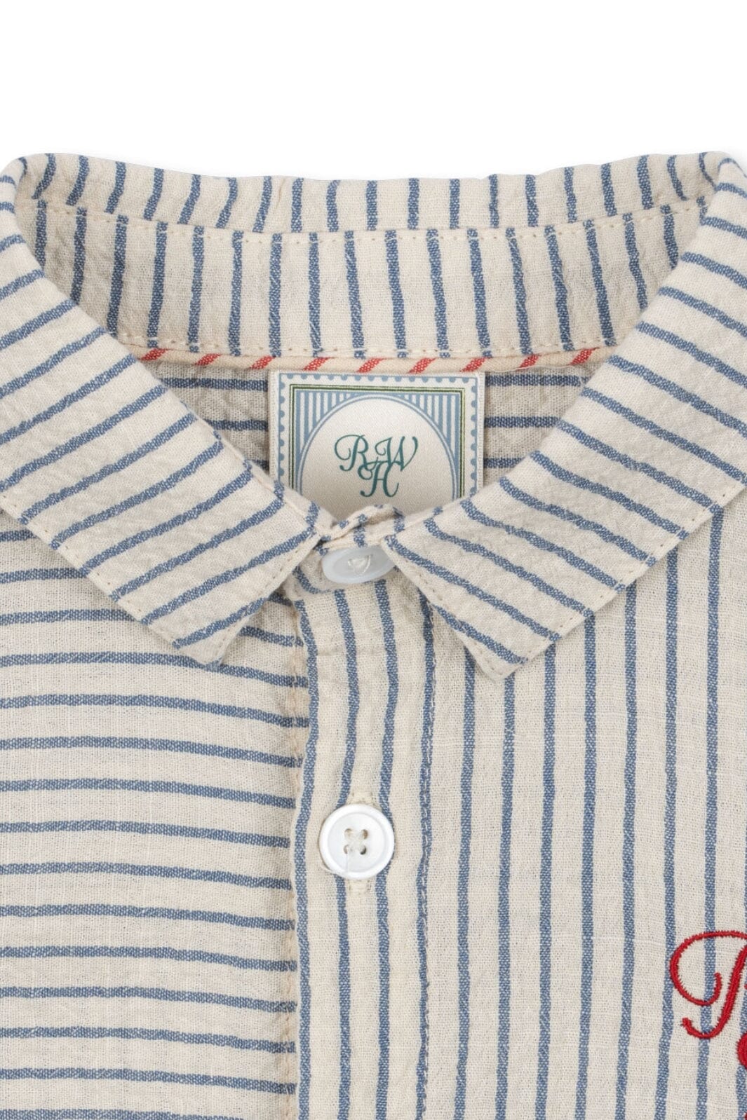Konges Sløjd - Rhw X Ks Duo Shirt Gots Ks103596 - Stripe Bluie - Image 5
