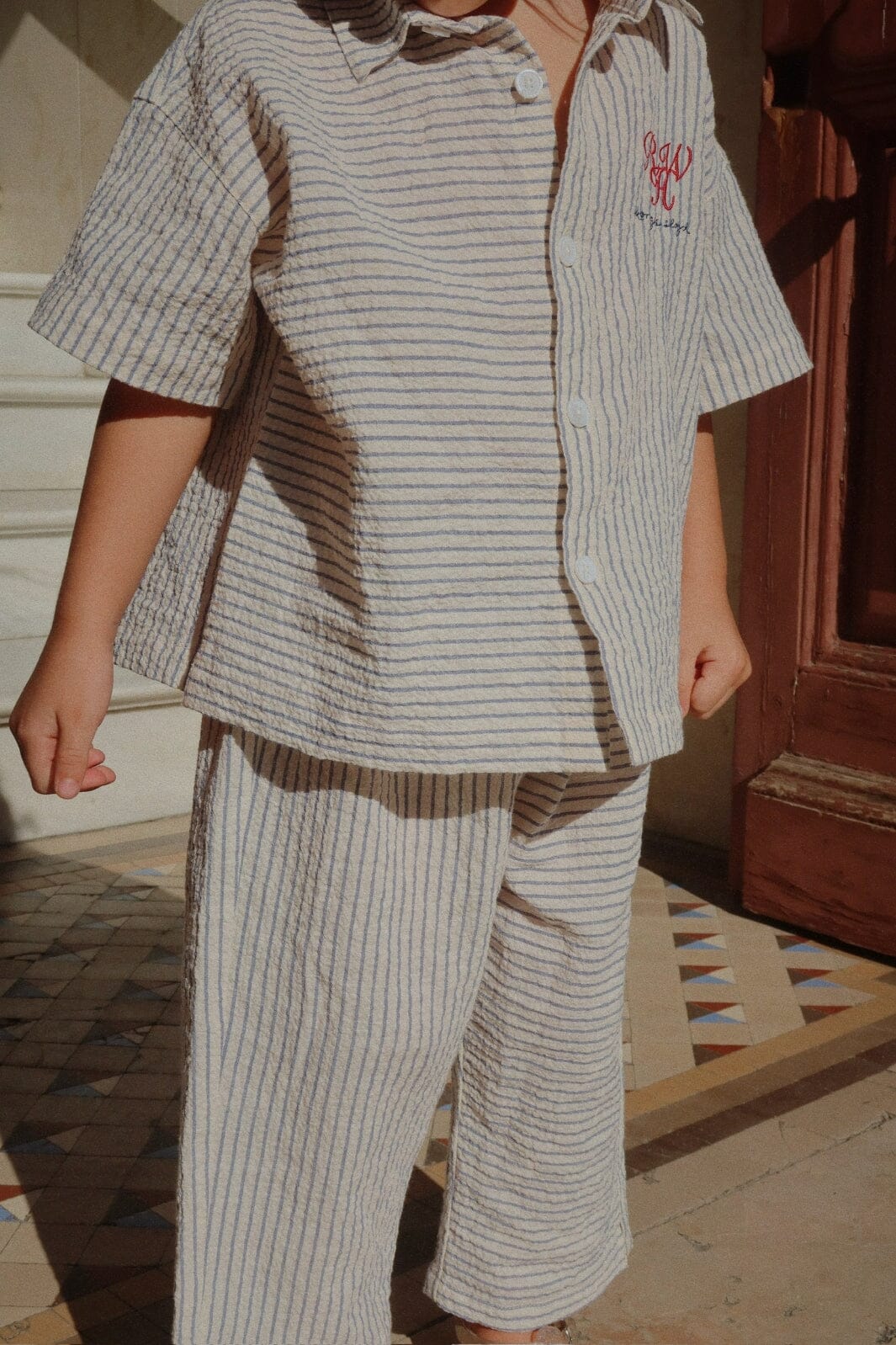 Konges Sløjd - Rhw X Ks Duo Shirt Gots Ks103596 - Stripe Bluie - Image 7