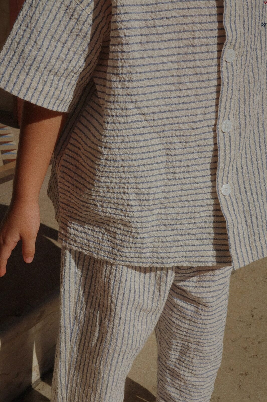 Konges Sløjd - Rhw X Ks Duo Shirt Gots Ks103596 - Stripe Bluie - Image 9
