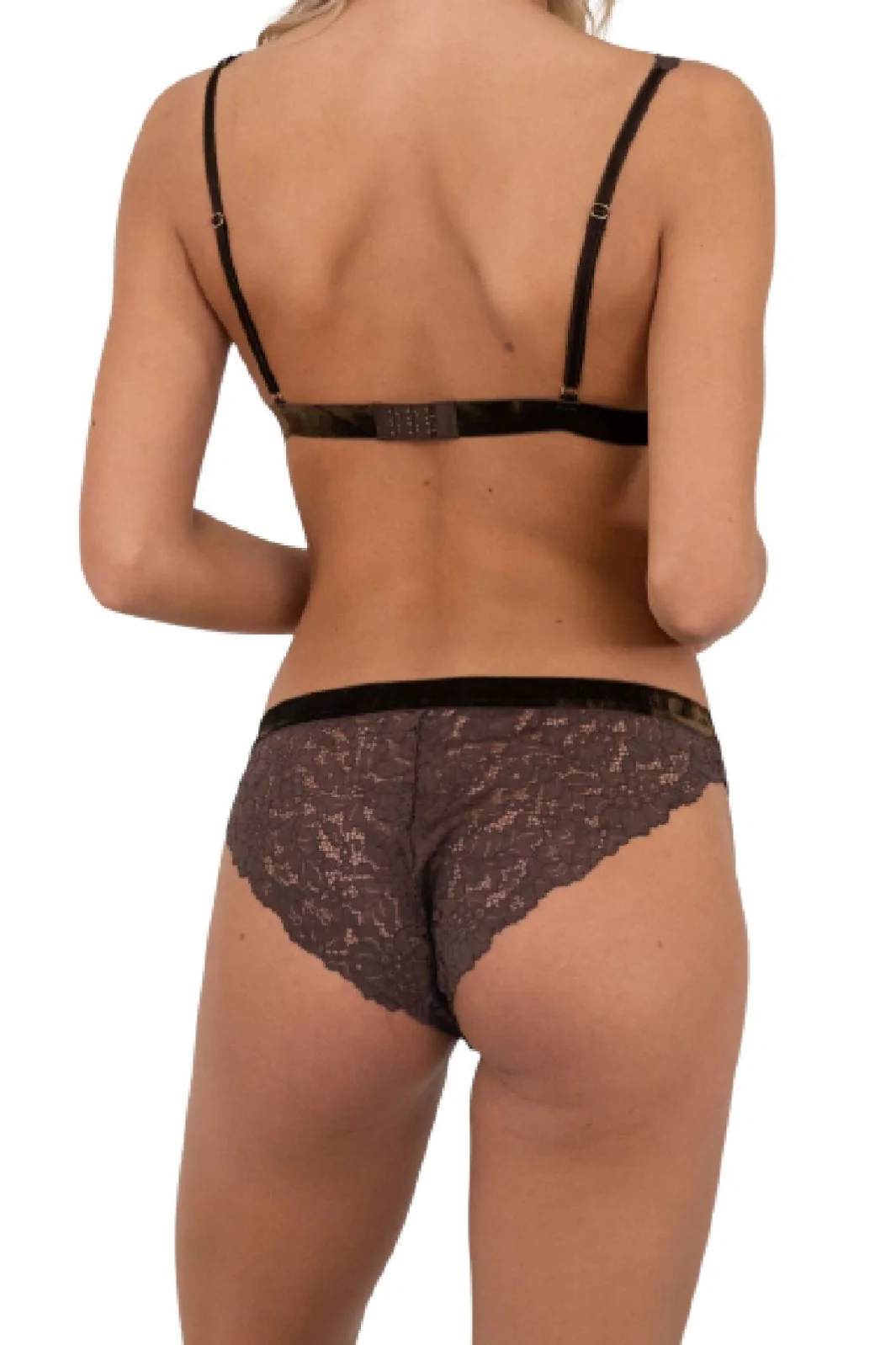 Neo Noir - Skin Blueberry Bra - Mocca - Image 3