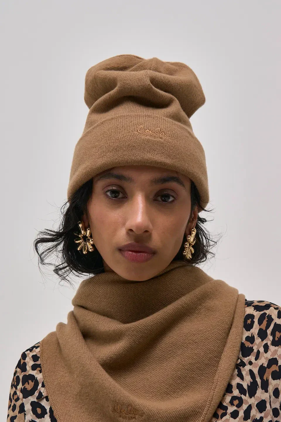Lala Berlin - Beanie Bina 10020113 - Earth - Image 2