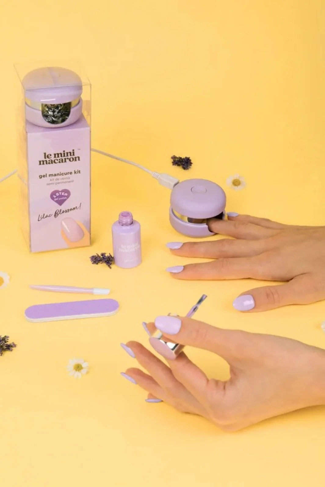 Le Mini Macaron - Gel Manicure Kit KIT018 - Lilac Blossom - Image 10