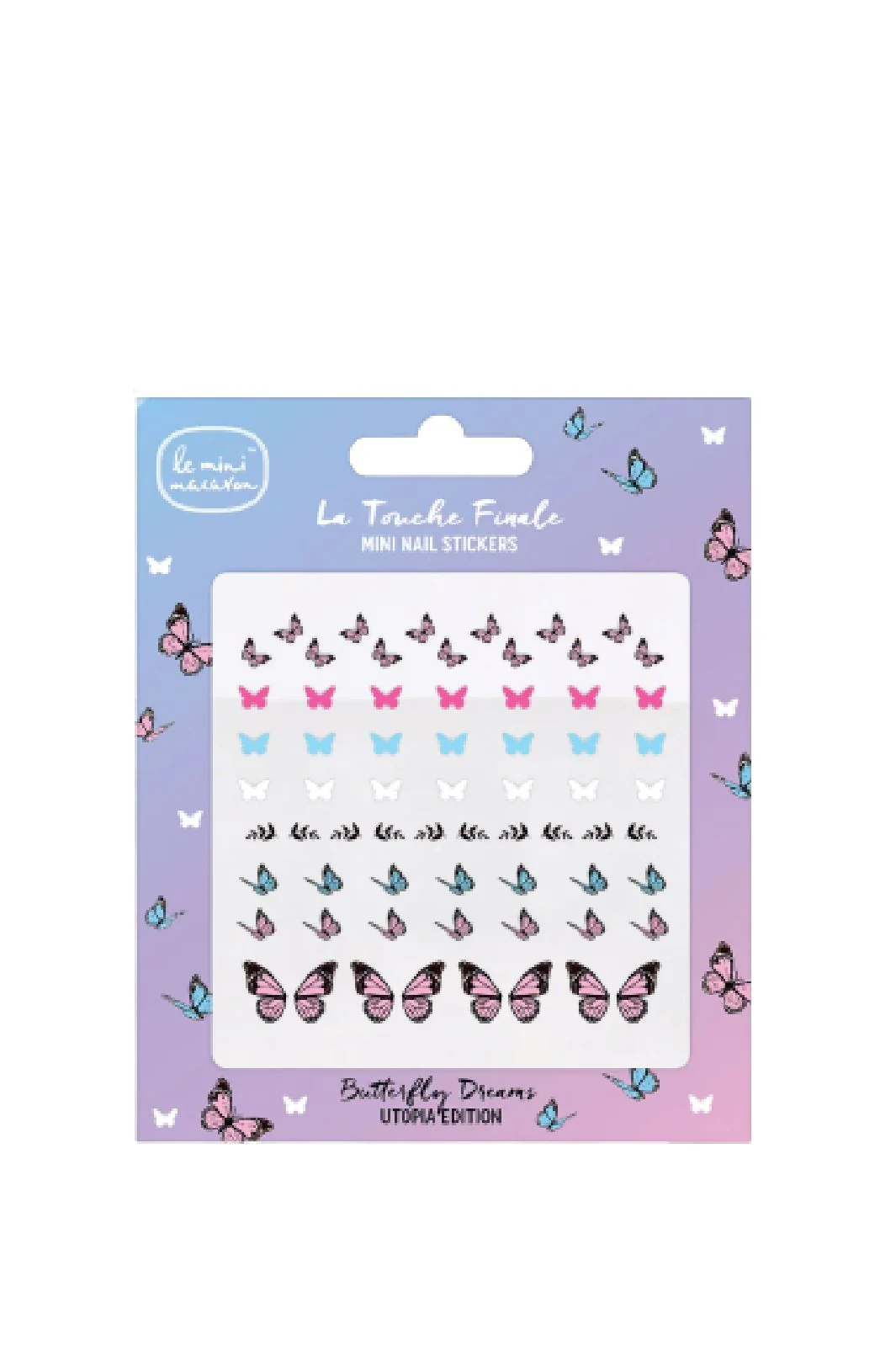 Le Mini Macaron - Mini Nail Art NA010 - Butterfly Dreams