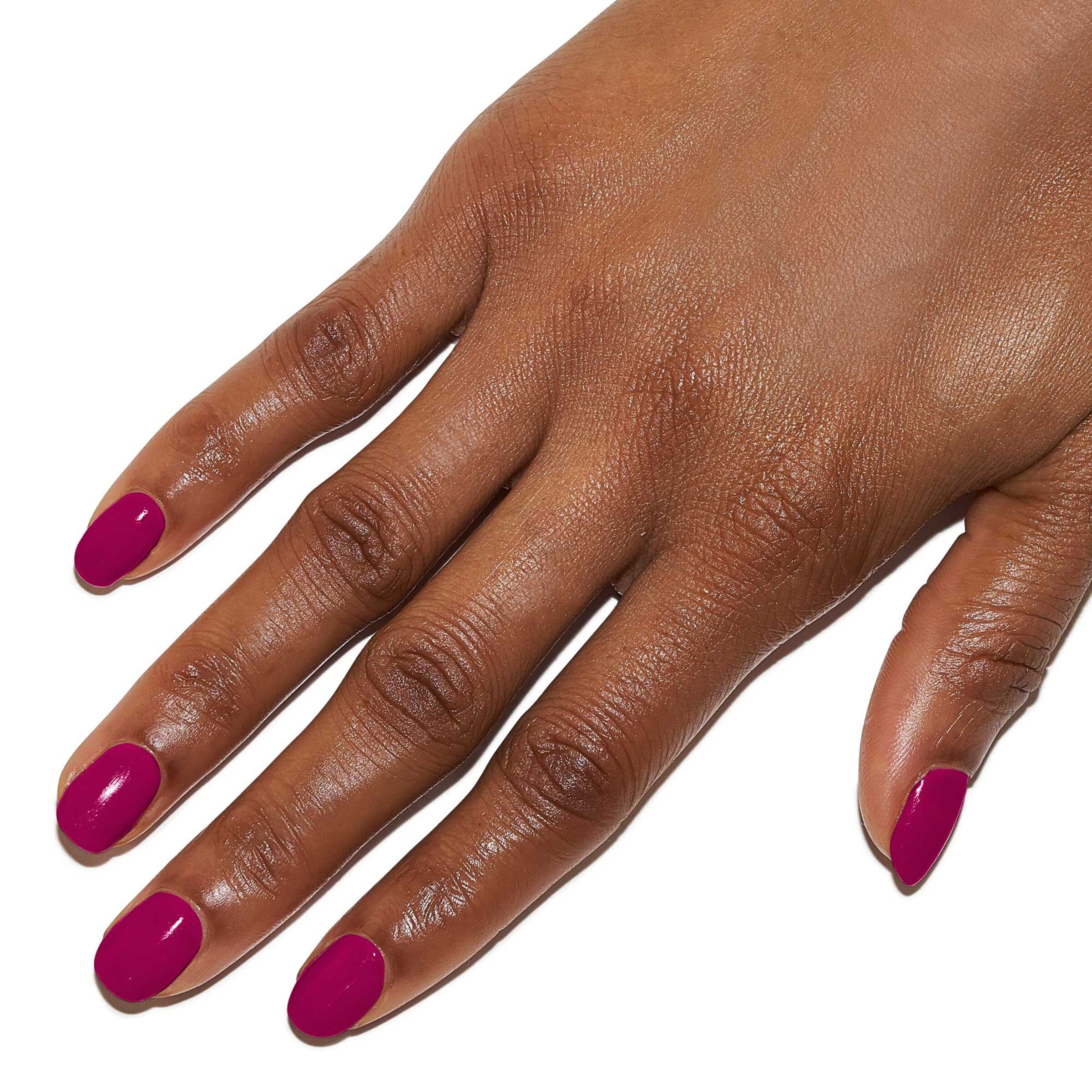 Le Mini Macaron - Neglelak Gel COL108 - Bisous Magenta - Image 2