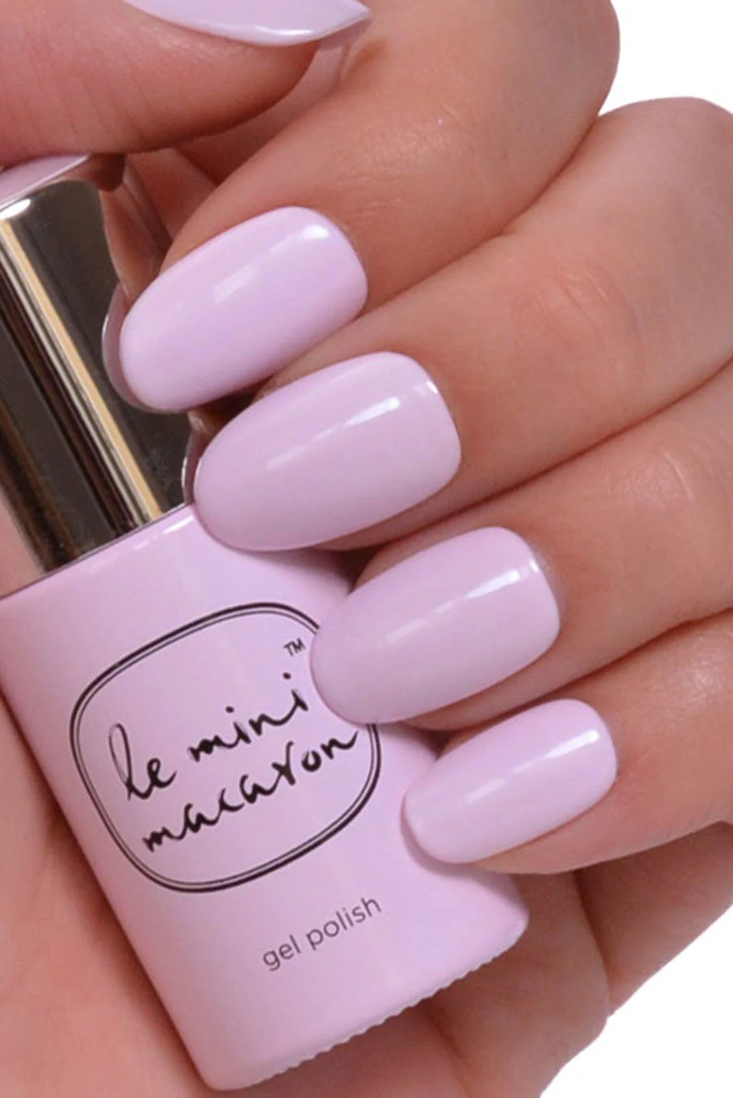 Le Mini Macaron - Neglelak Gel COL078 - Créme de Lavande - Image 2