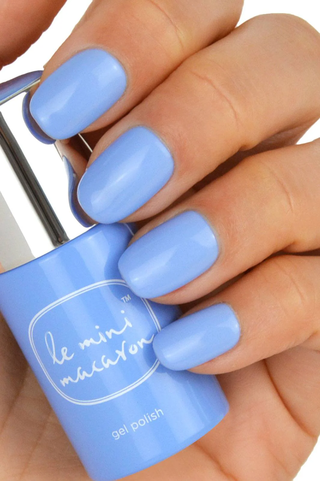 Le Mini Macaron - Neglelak Gel COL080 - Fleur Bleue - Image 2