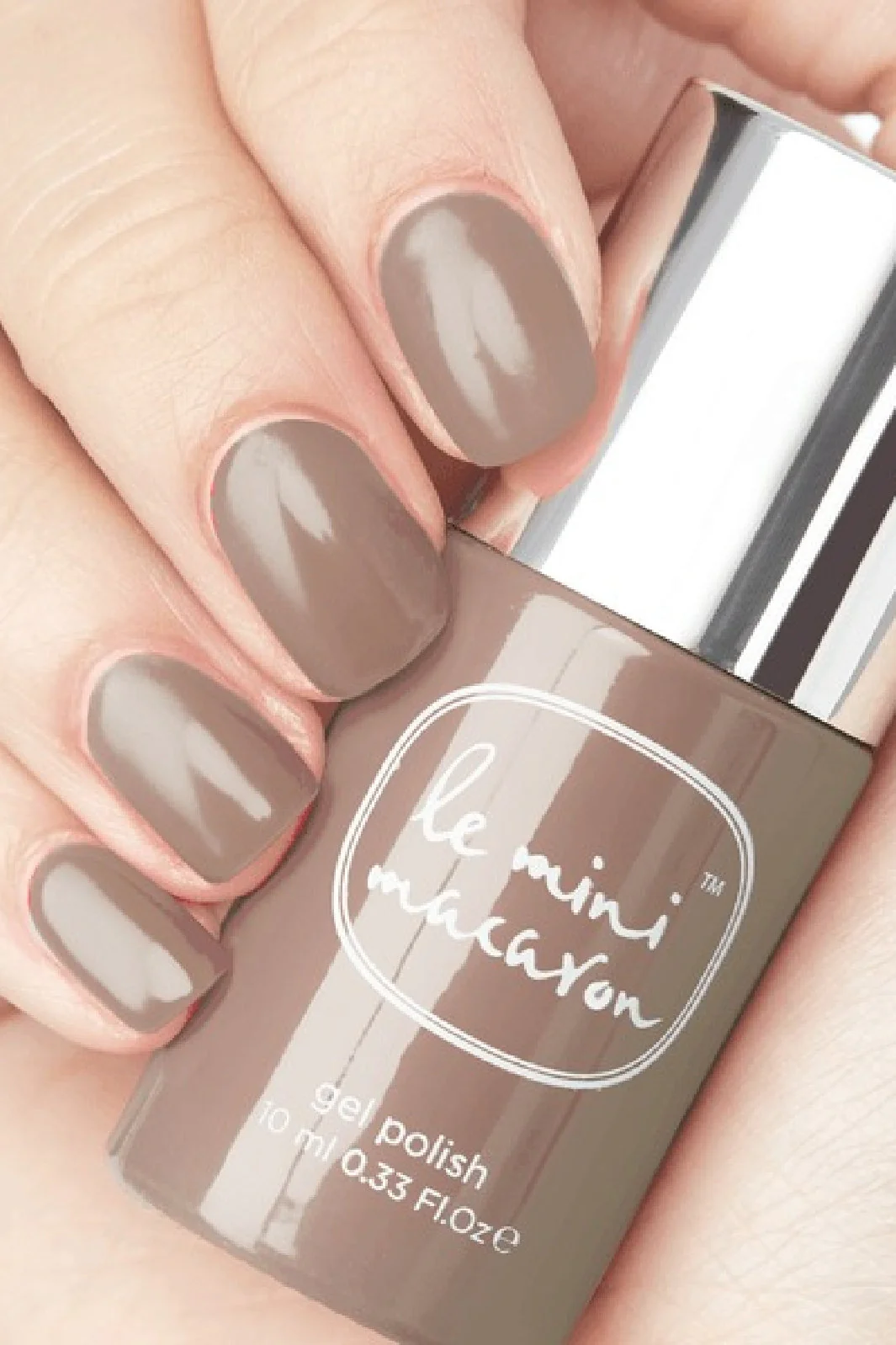 Le Mini Macaron - Neglelak Gel COL011 - Latte - Image 2