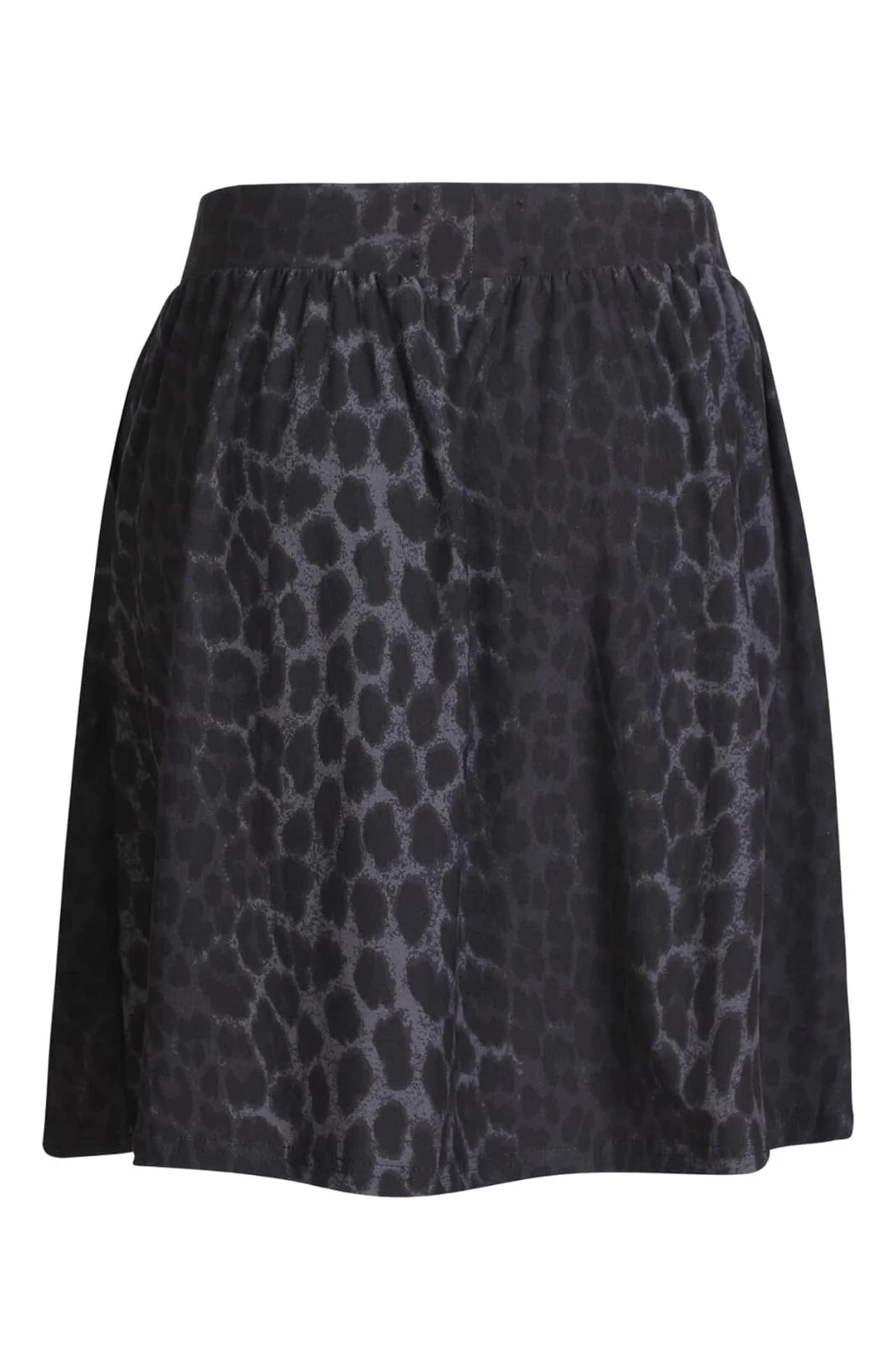 Liberte - Alma-Short-Loose-Skirt 9587 - Dark Grey Leo - Image 4
