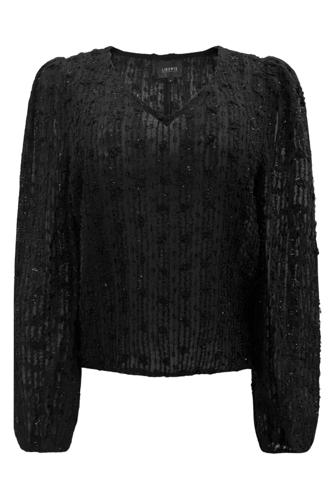 Liberte - Odessa-Ls-Blouse 22127 - Black - Image 2