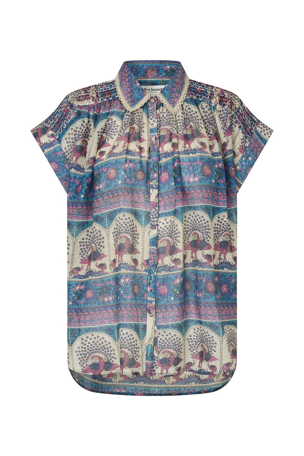 Lollys Laundry - Badalll Shirt Ss26177-1056 - 20 Blue - Image 2