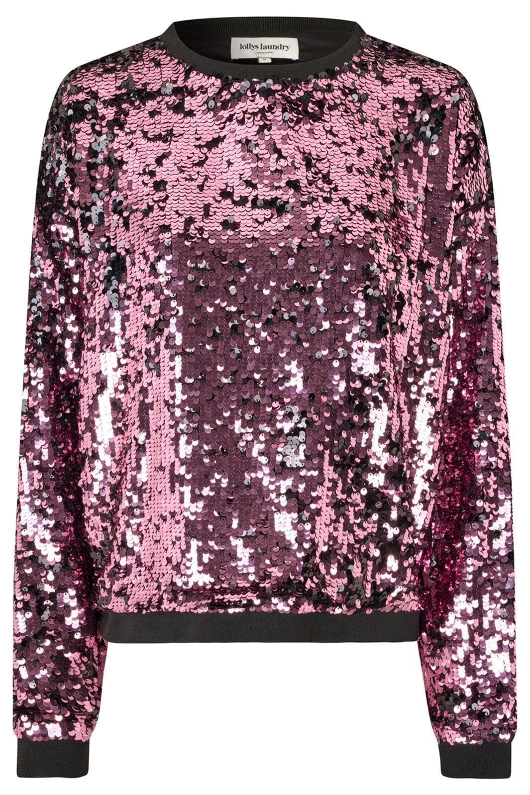 Lollys Laundry - Californiall Sweatshirt Ls Os - 84 Light Pink - Image 6