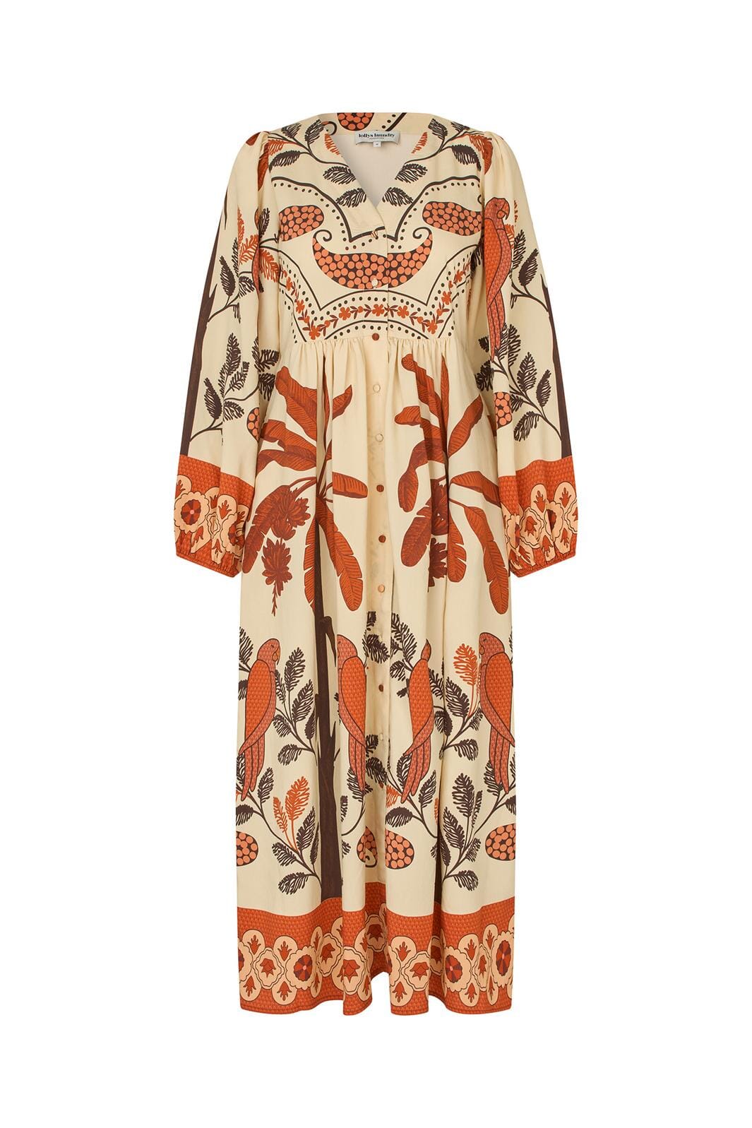 Lollys Laundry - Saraill Dress 3/426102-3000 - 02 Creme - Image 2
