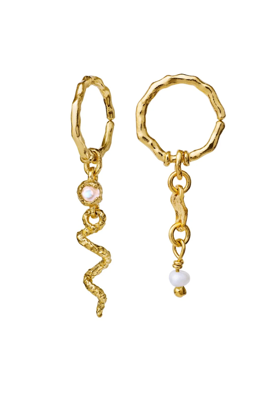 Maanesten - Evelyn Earring 9749a - Coated With 18k Gold. - Image 2