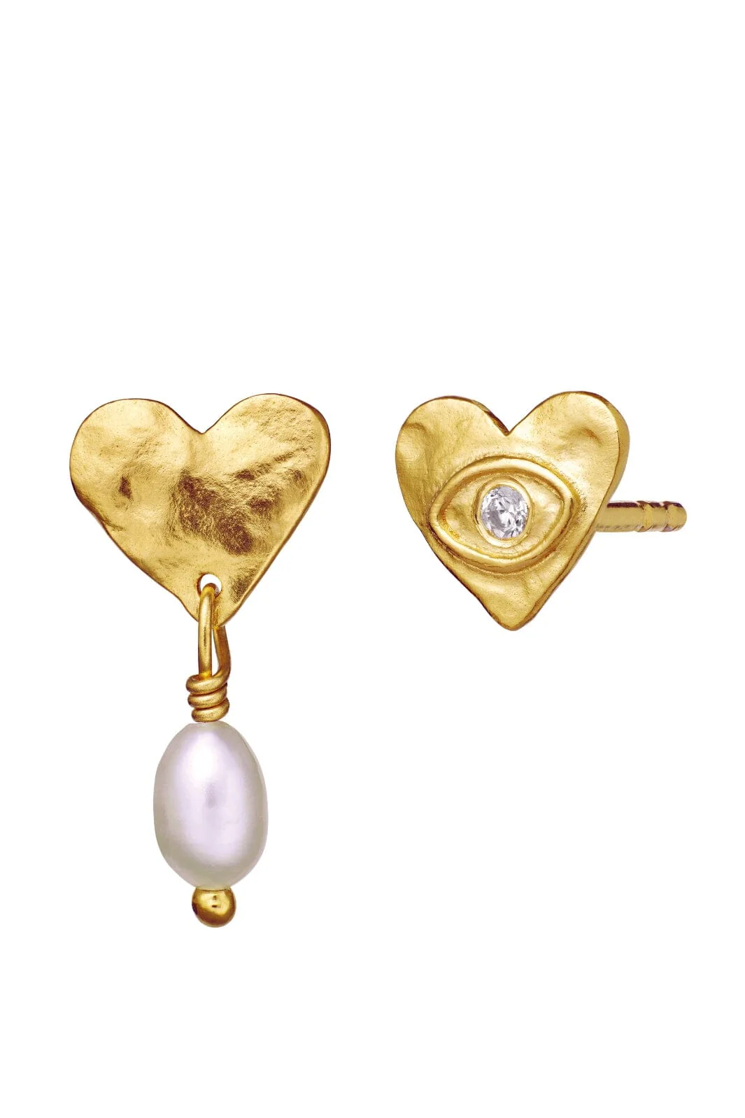 Maanesten - Vesta Earstick 9838a - Coated With 18k Gold. - Image 3