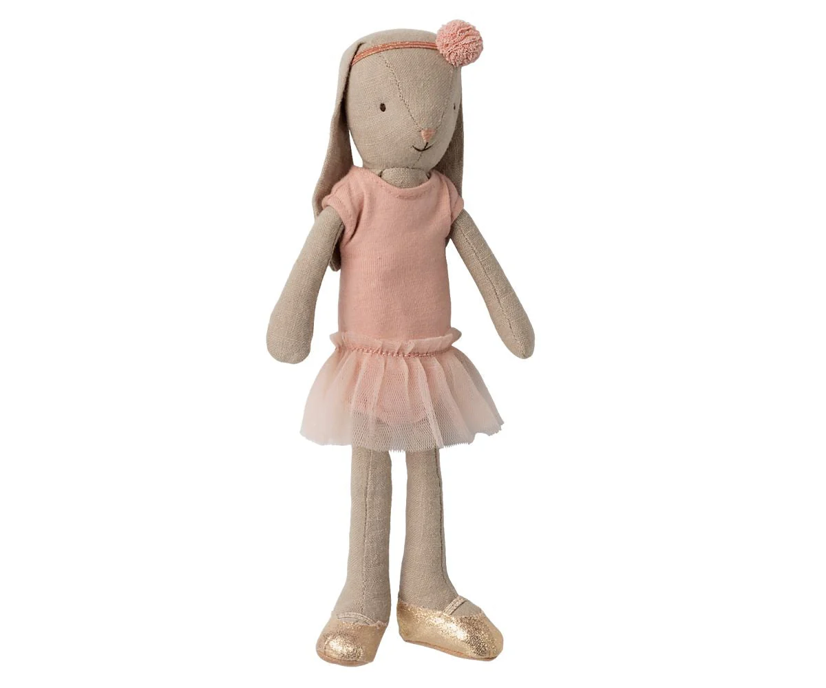 Maileg - Kanin Størrelse 2, Klassisk - Balletdragt Og Tylskørt Rosa - Bunny Size 2