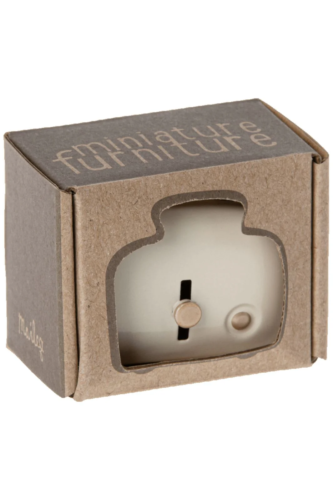 Maileg - Miniature Toaster & Bread - Off White - Image 3