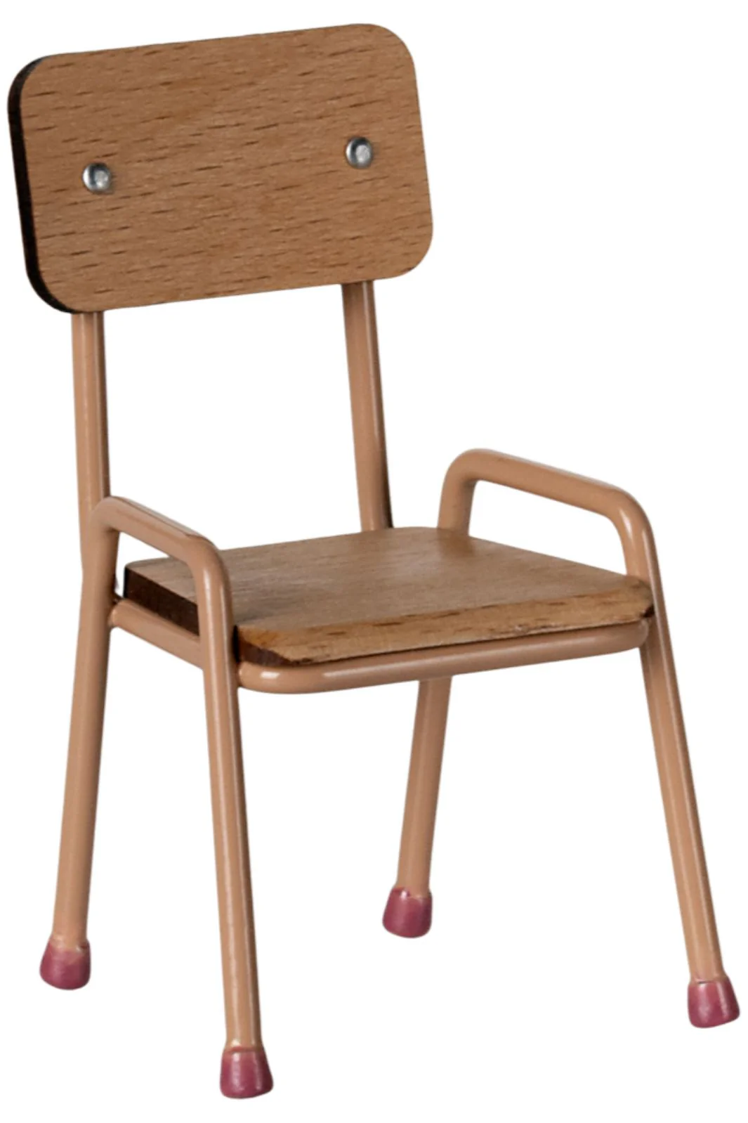 Maileg - Stol, Mus - Mørk Pudder - Mouse Furniture