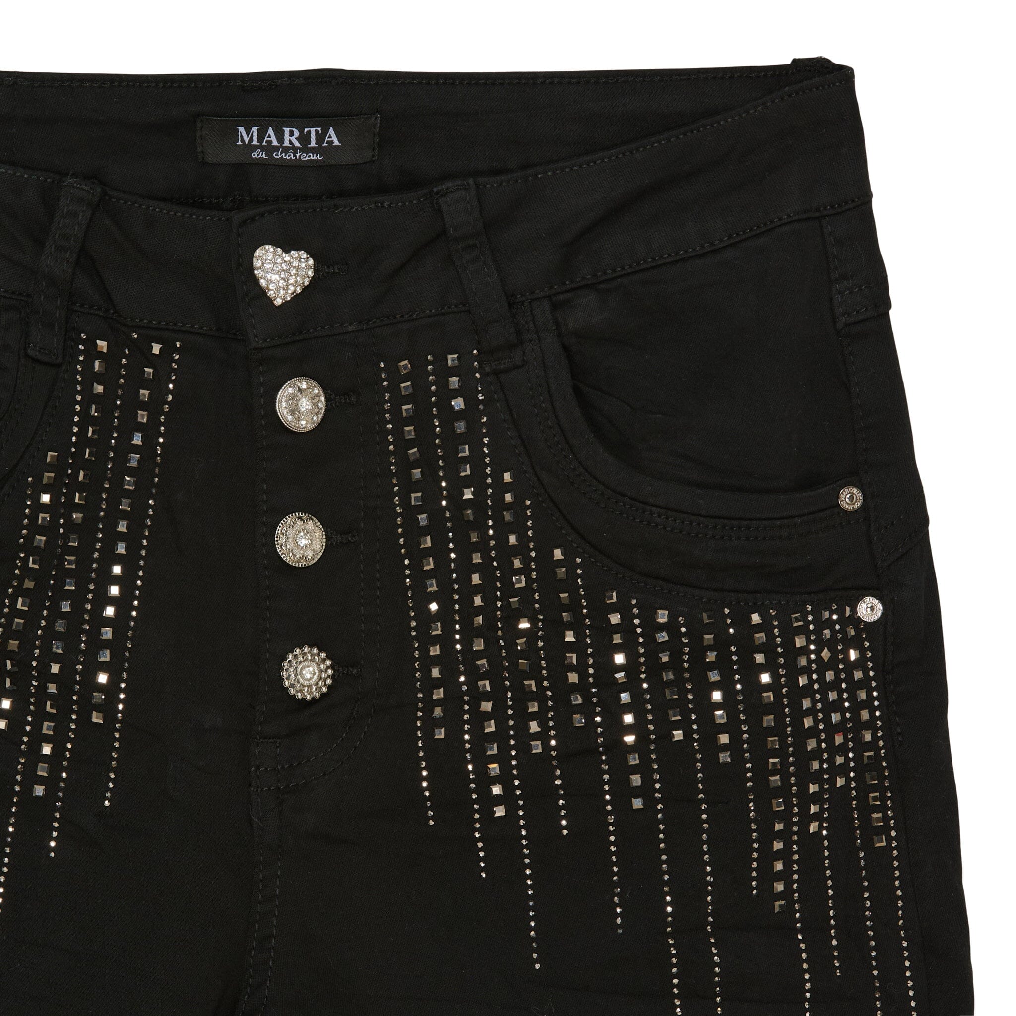 Marta Du Chateau - Emma 2680-1 Jeans - Denim Black - Image 3