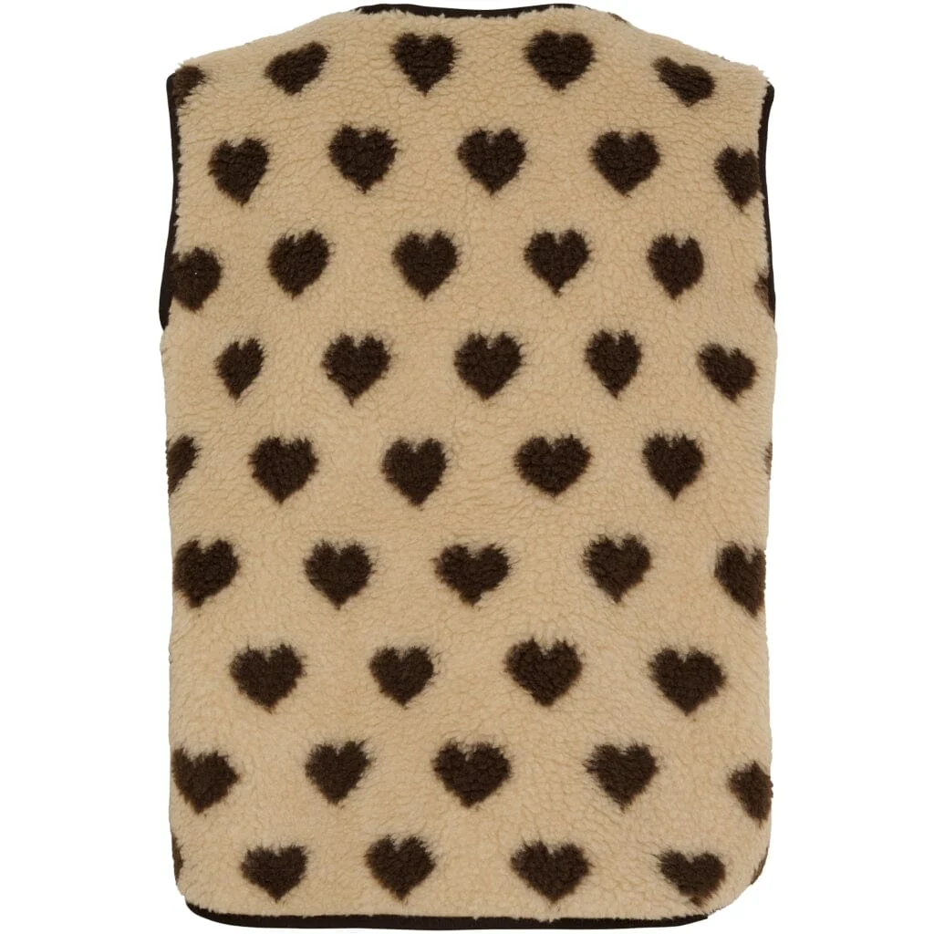 Marta Du Chateau - Mdcdahlia Vest 25710 - Camello/Moro - Image 2