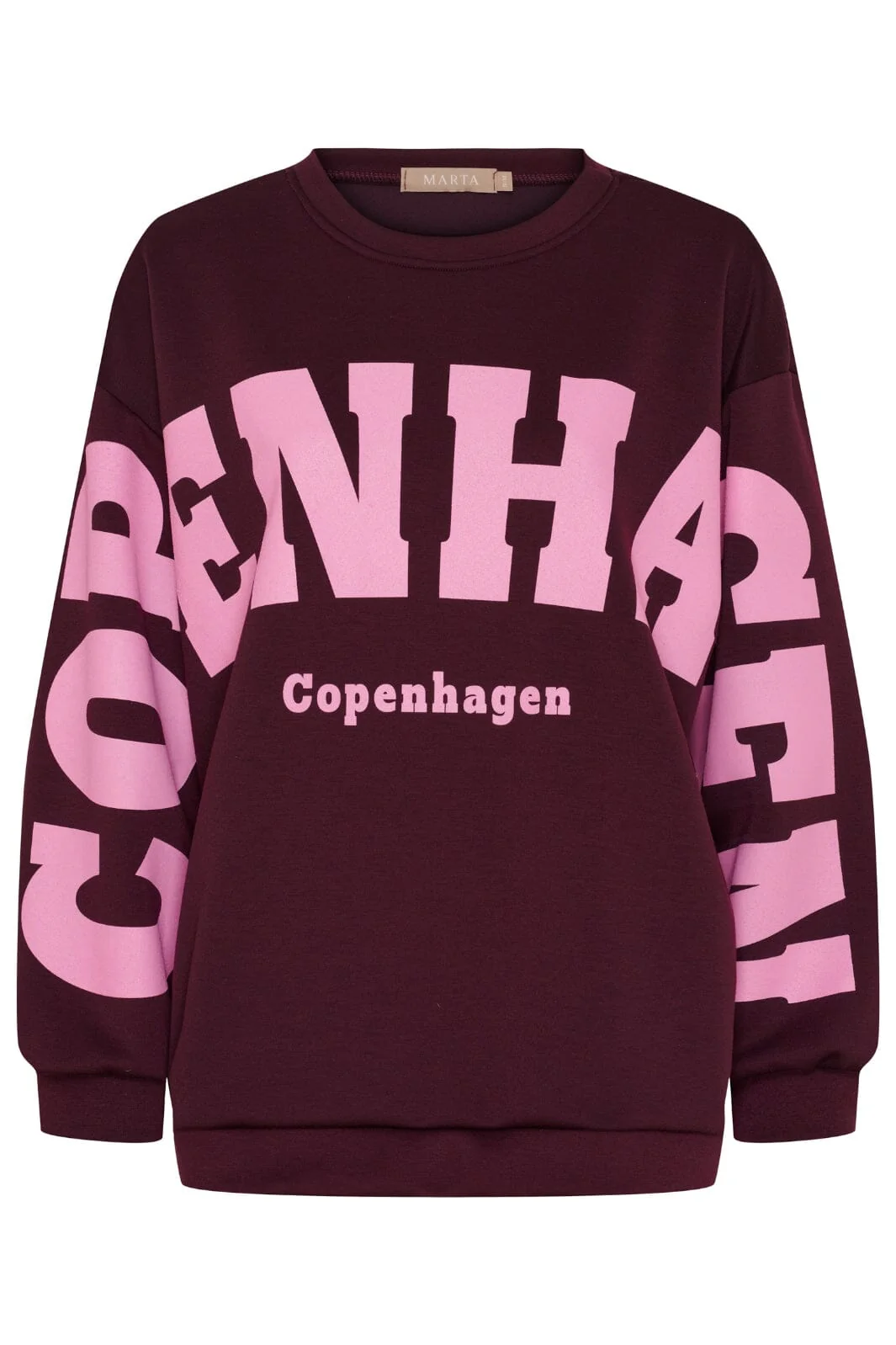 Marta Du Chateau - Chibiscus Sweatshirt 22659 - Bordeaux