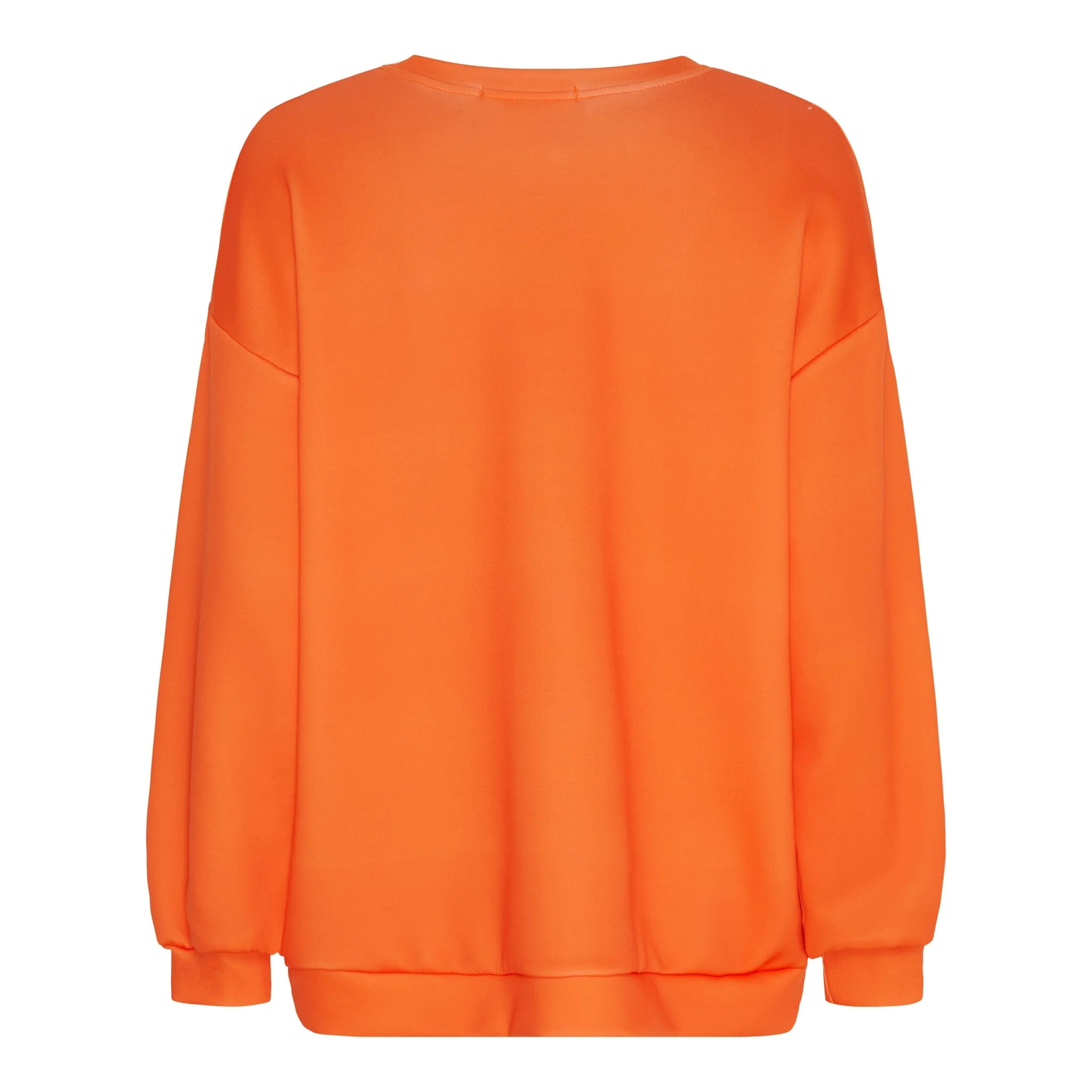 Marta Du Chateau - Mdchibiscus Sweatshirt 22659 - Orange/Moro - Image 2