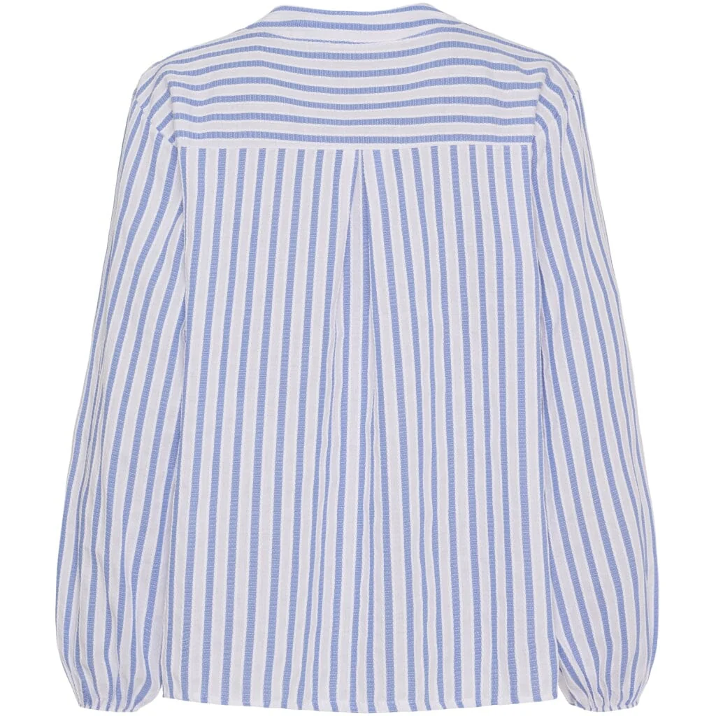 Marta Du Chateau - Mdcmaren Shirt 7912 - Celeste - Image 2